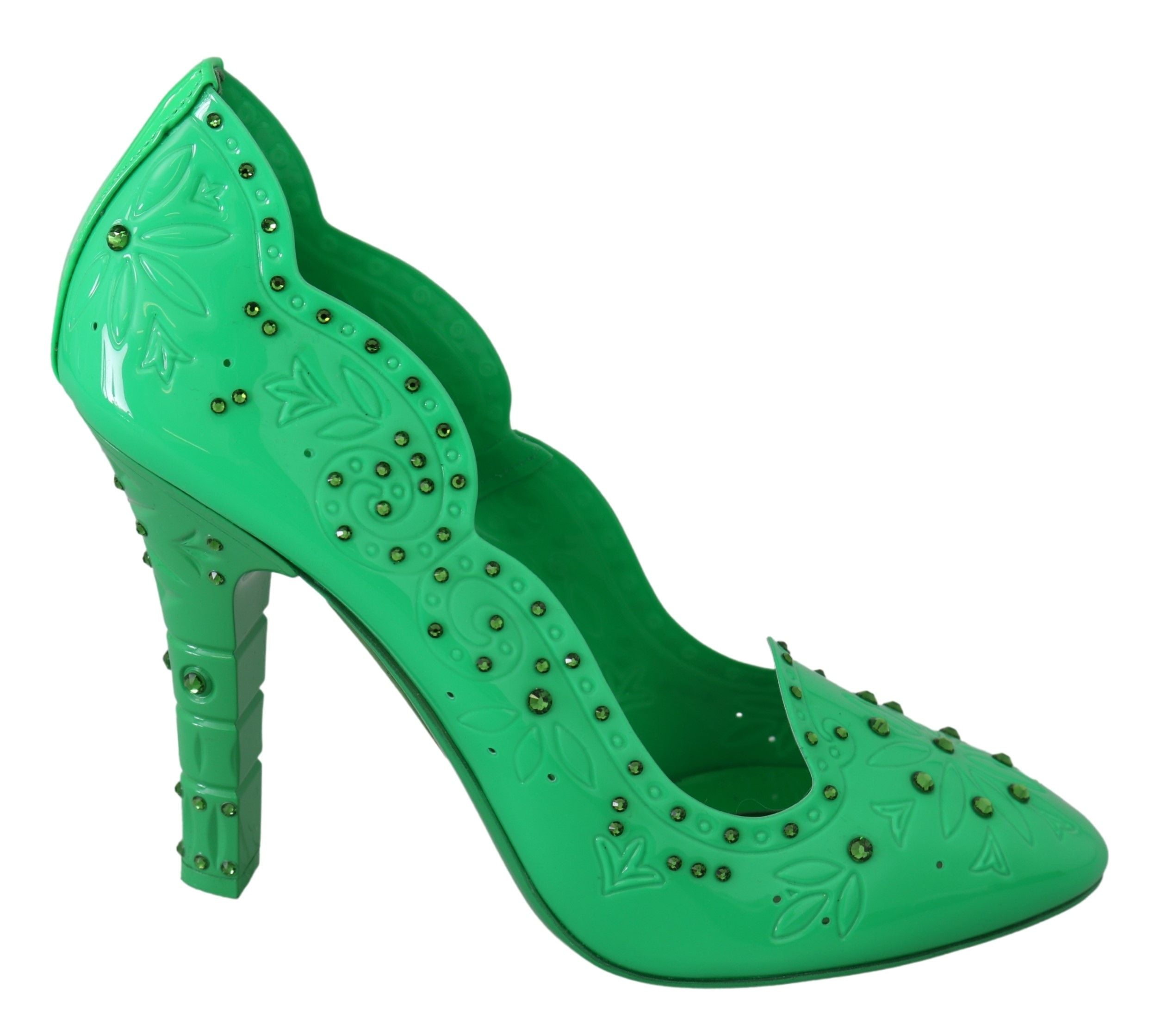 Escarpins Dolce & Gabbana CINDERELLA vertes