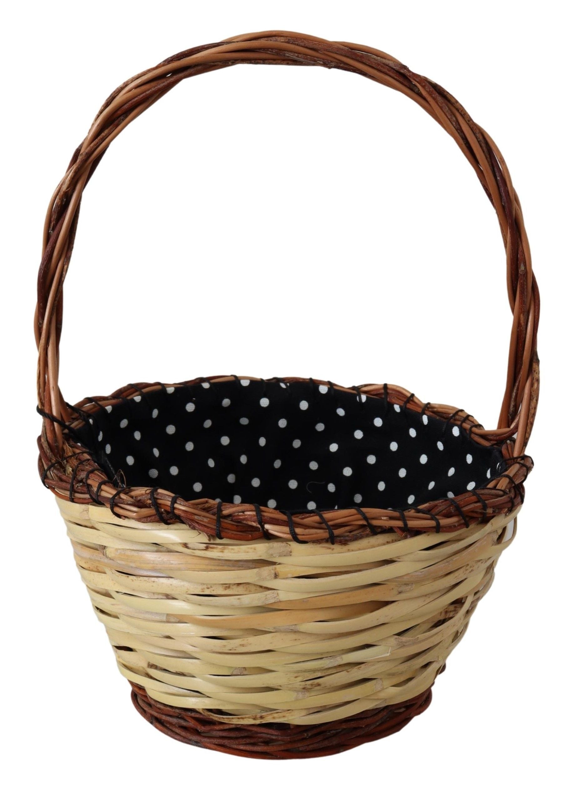 Panier tote Dolce & Gabbana beige