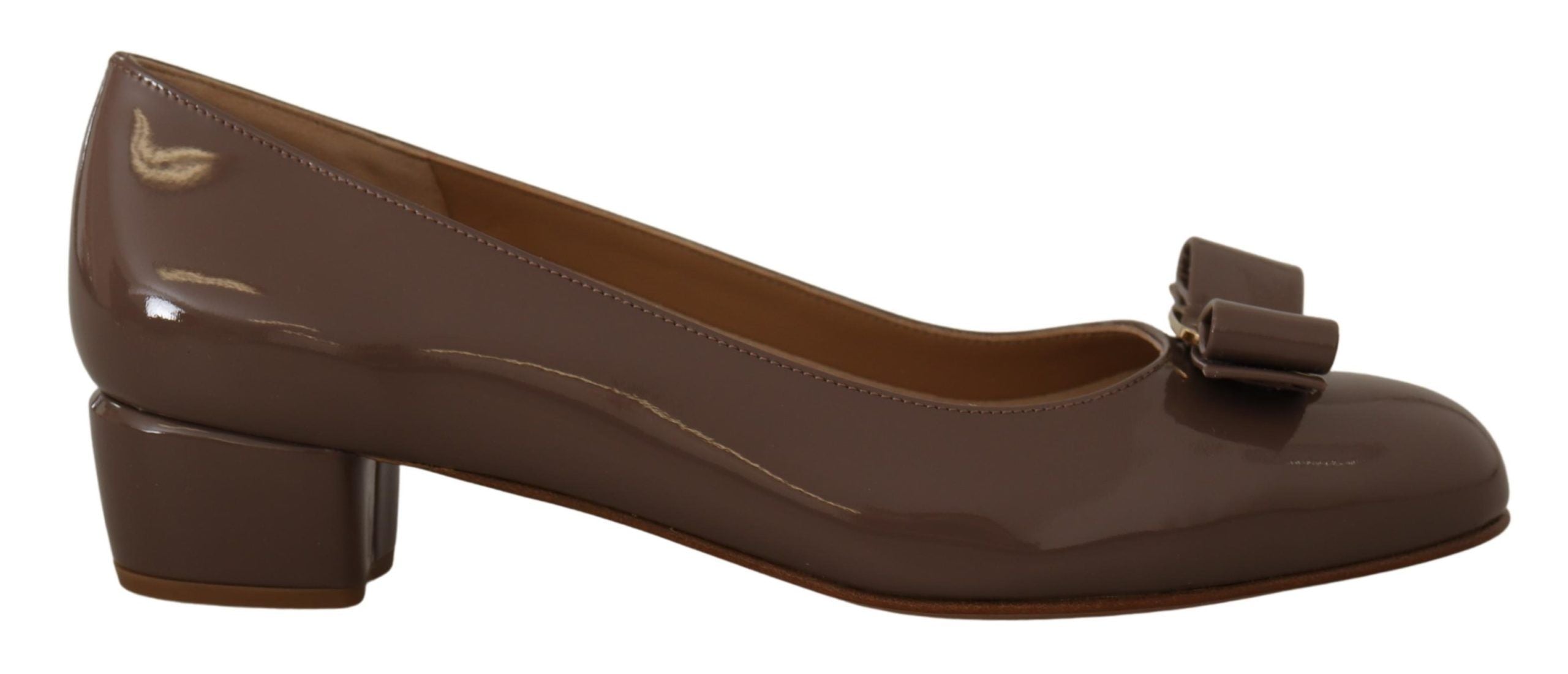 Escarpins Salvatore Ferragamo Vara caraway brown