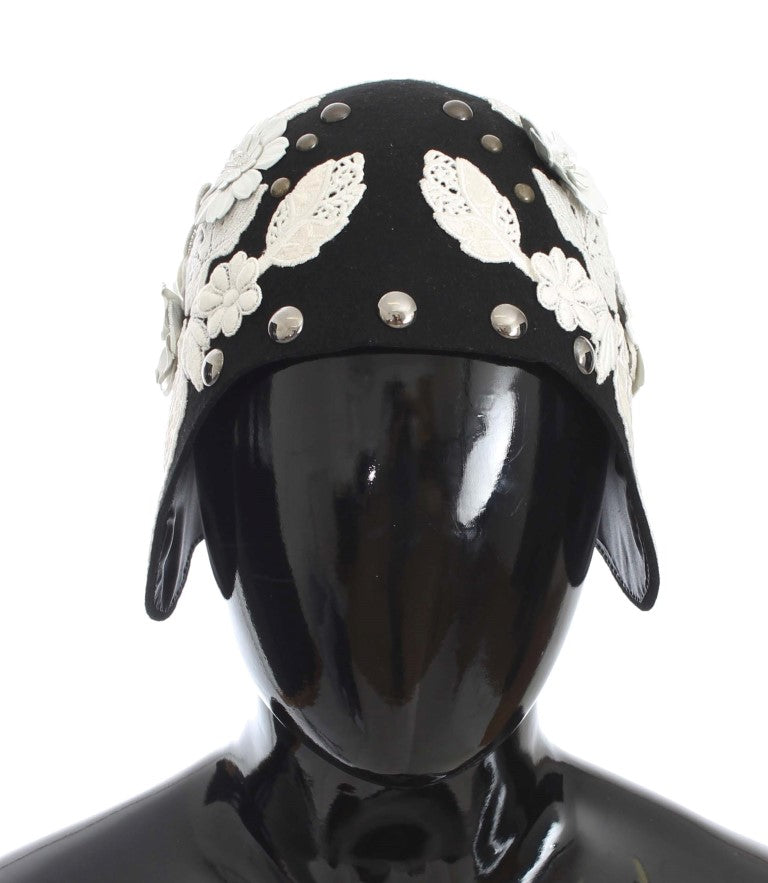Chapeau Dolce & Gabbana cloche noir