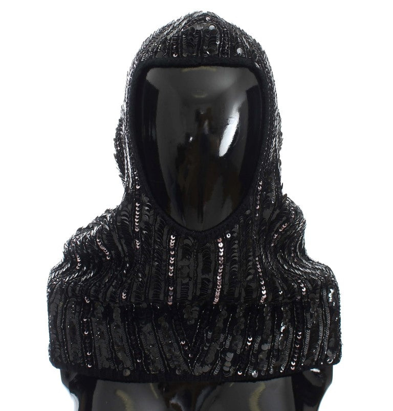 Foulard à capuche Dolce & Gabbana noir