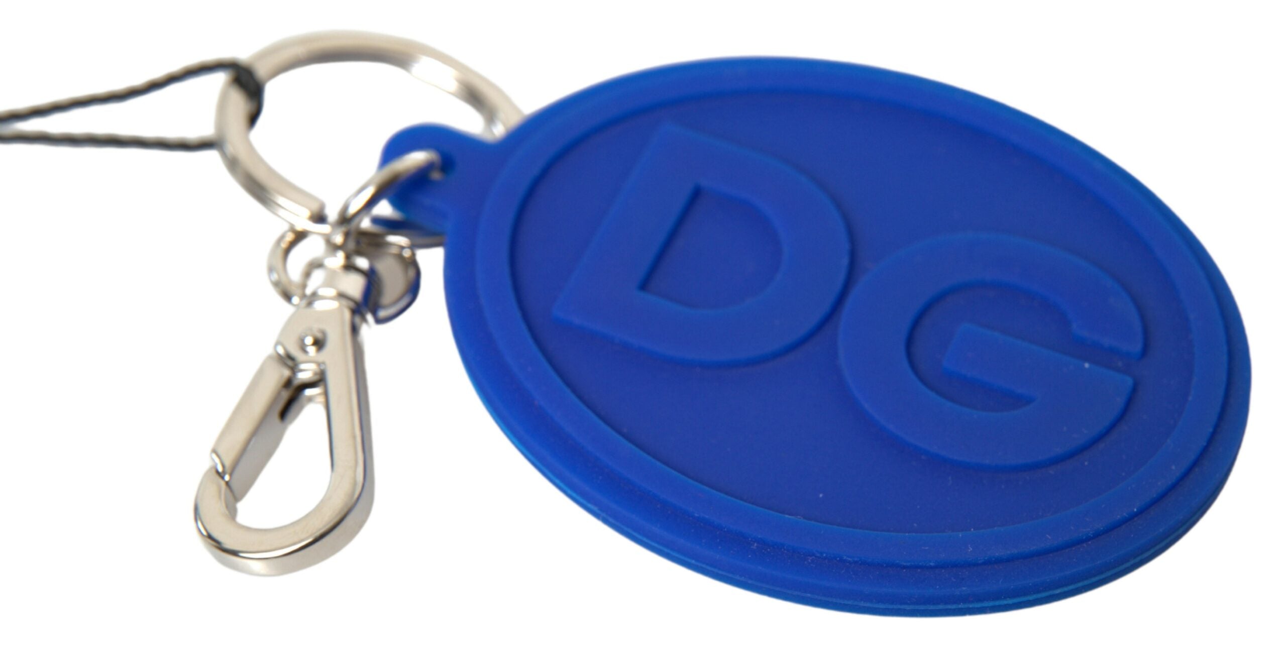 Porte-clés Dolce & Gabbana bleu argent