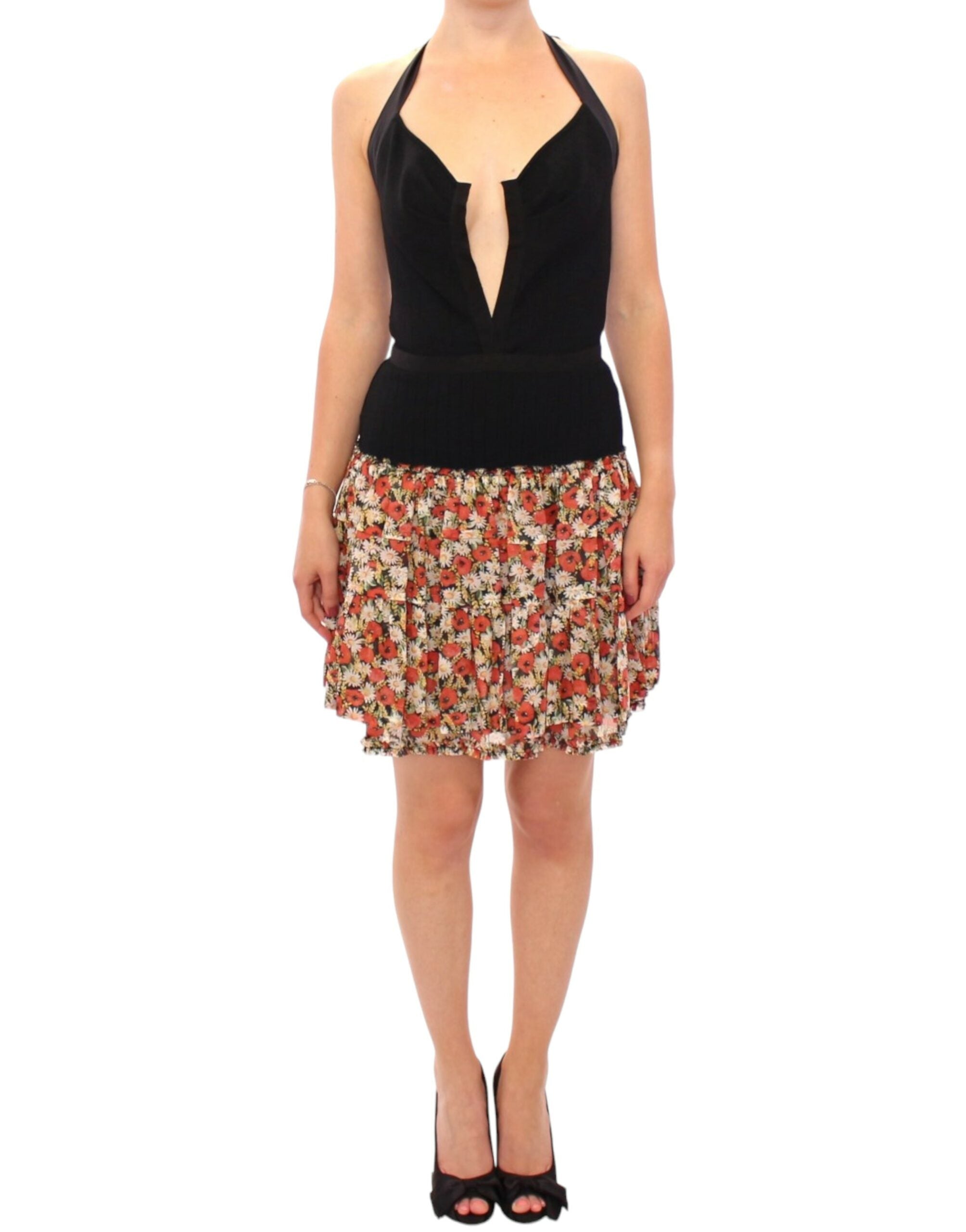 Robe Dolce & Gabbana multicolore fleurie