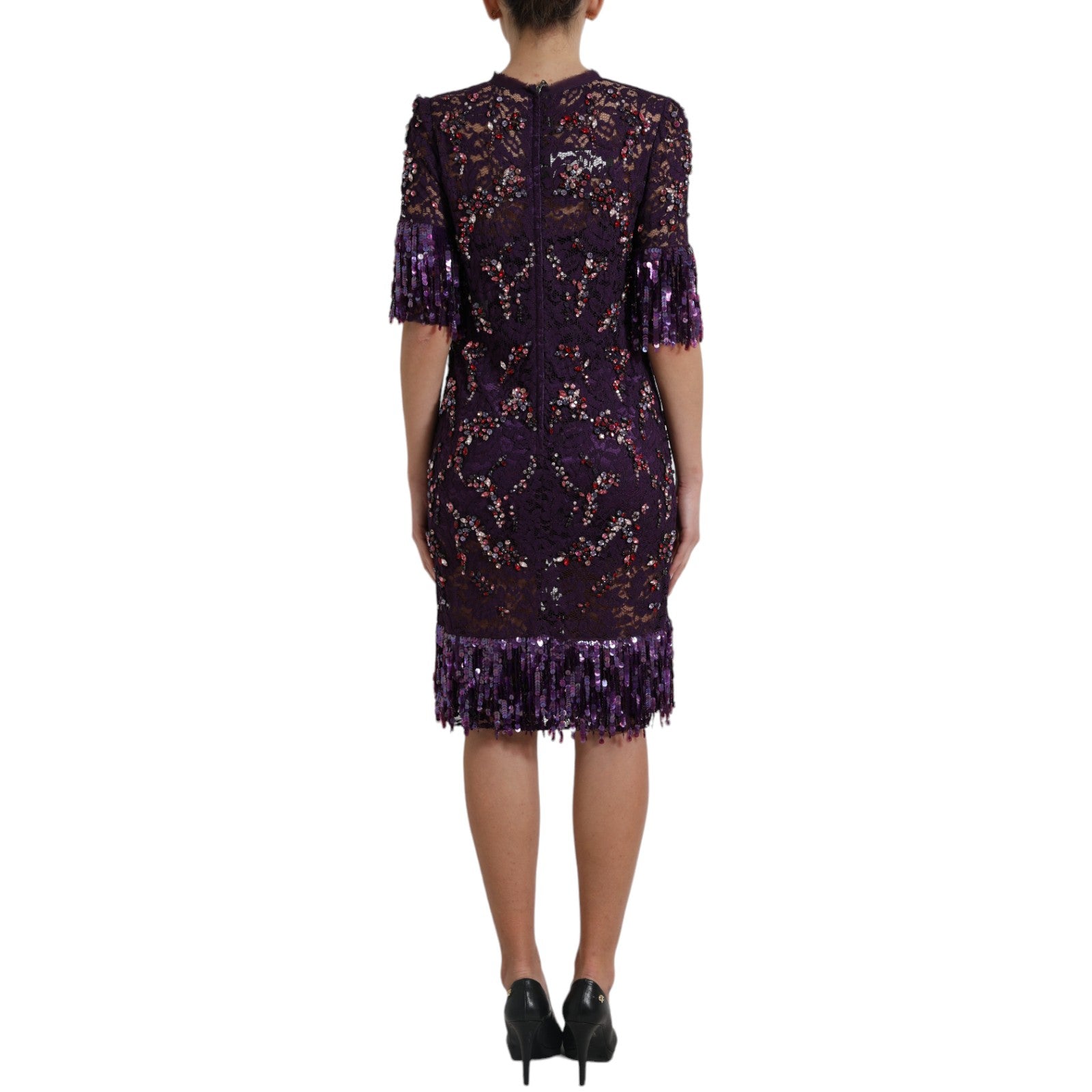 Robe Dolce & Gabbana Sheath violette