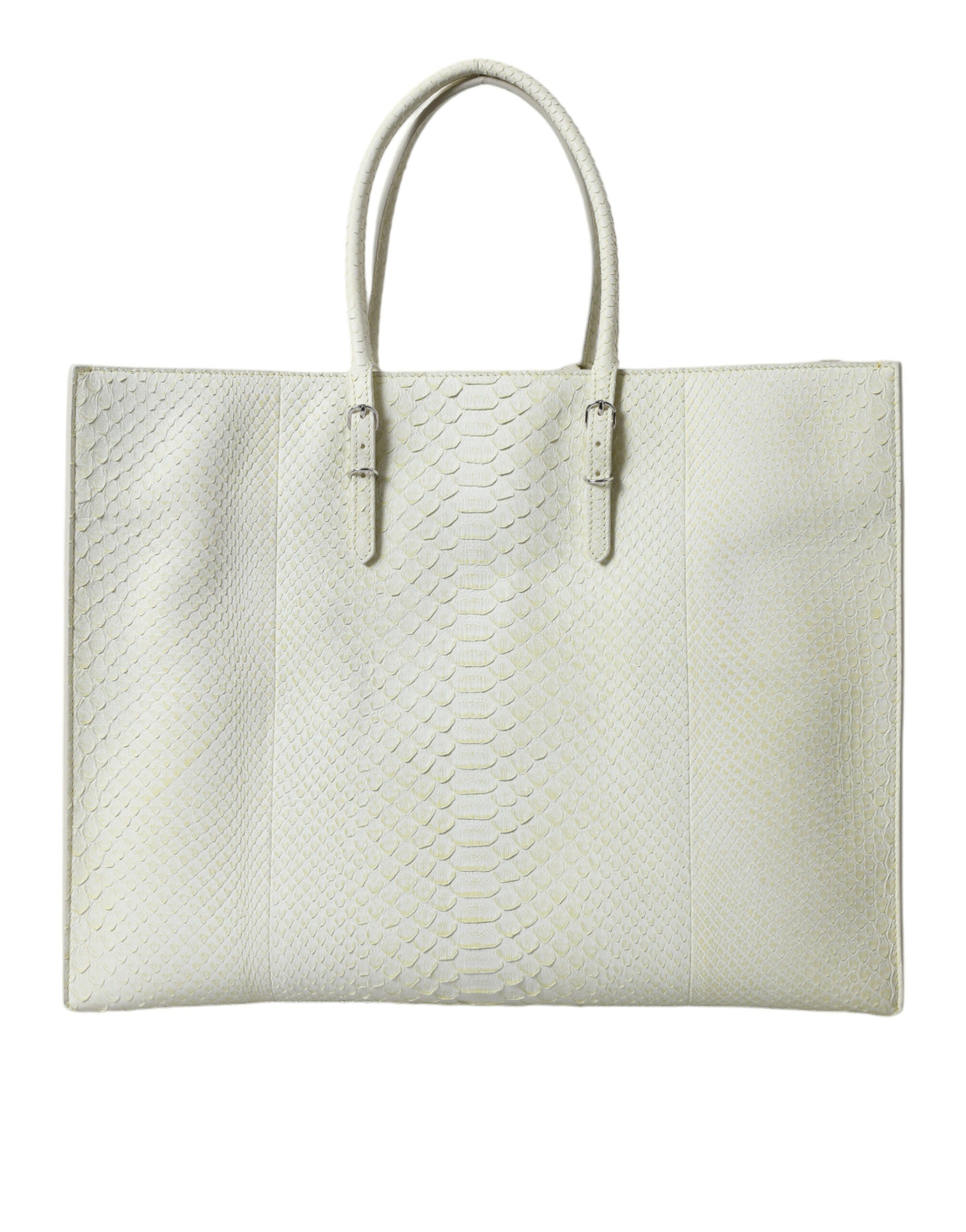 Tote Balenciaga Papier A4 blanc et jaune citron