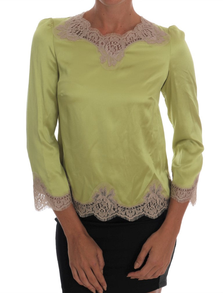 Blouse Dolce & Gabbana 3/4 verte