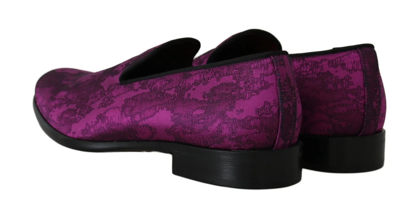 Loafers Dolce & Gabbana violets et noirs