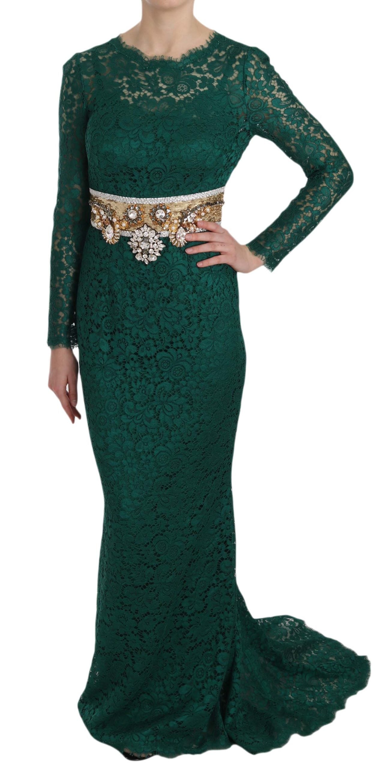 Robe Dolce & Gabbana verte