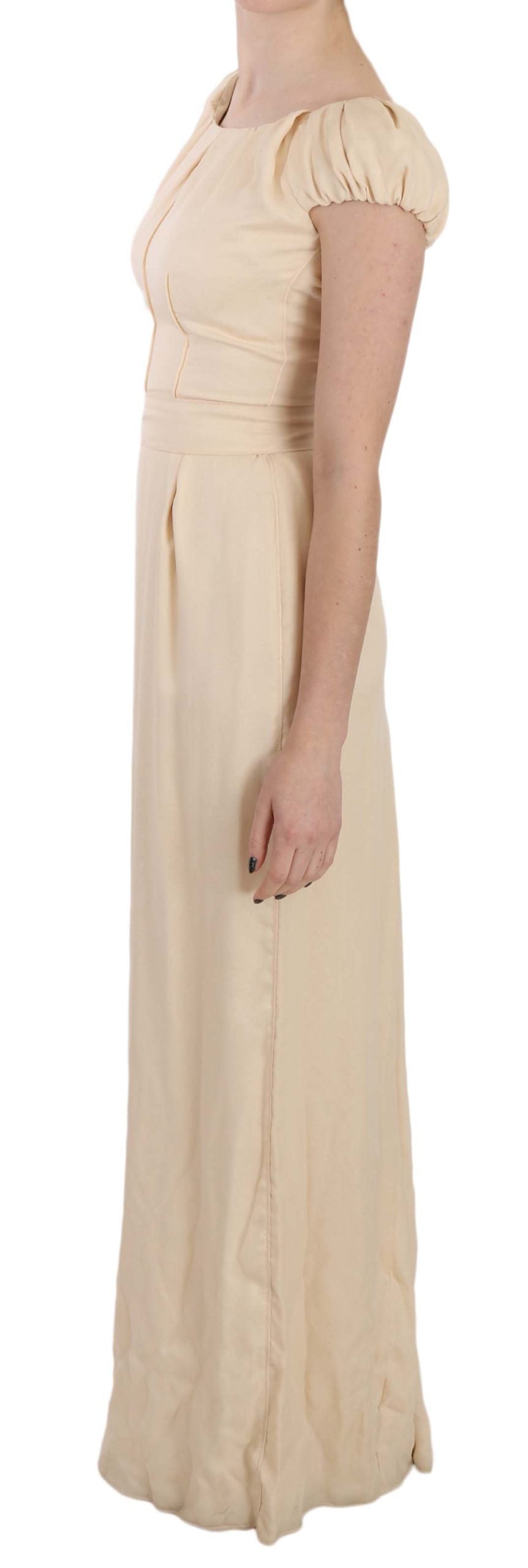 Robe Dolce & Gabbana colonne beige