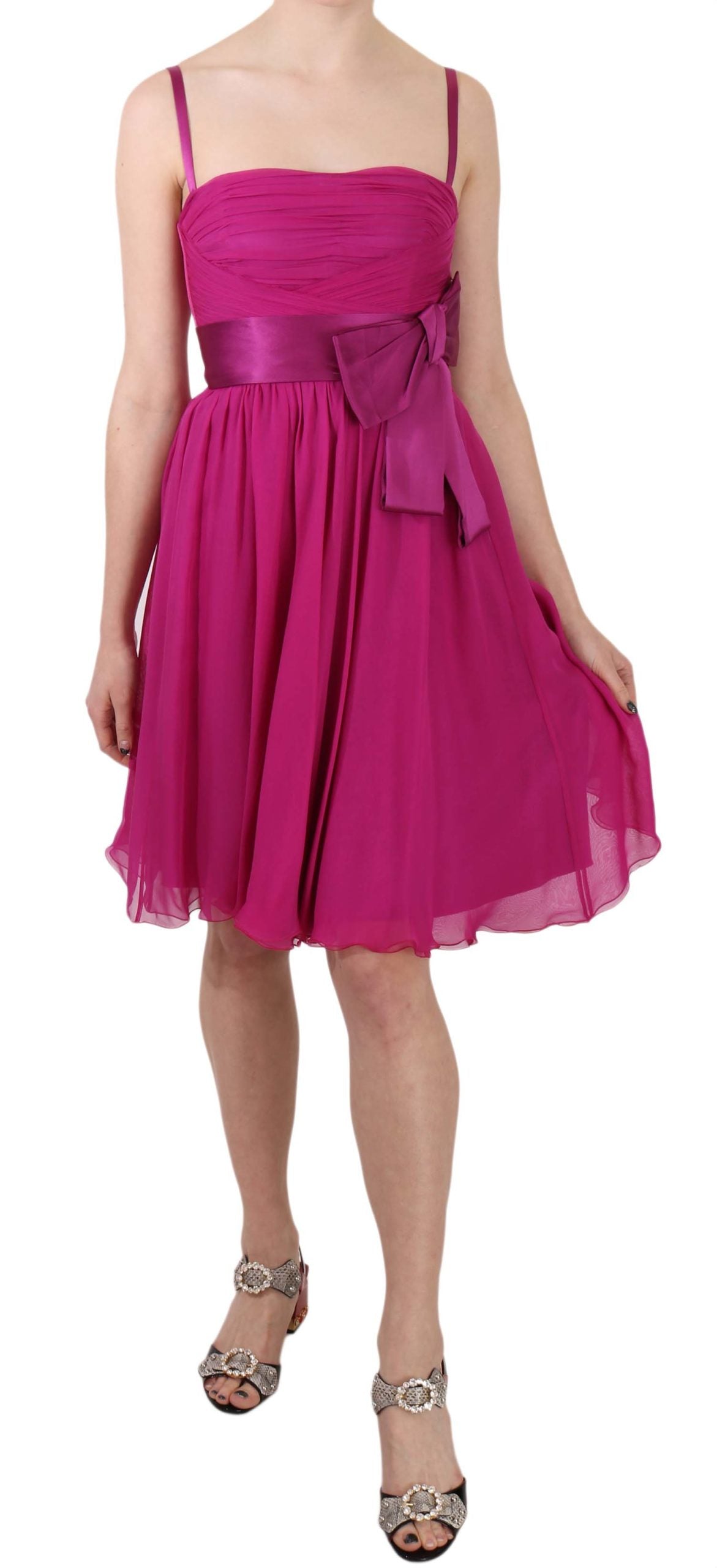 Robe Dolce & Gabbana fuchsia rose