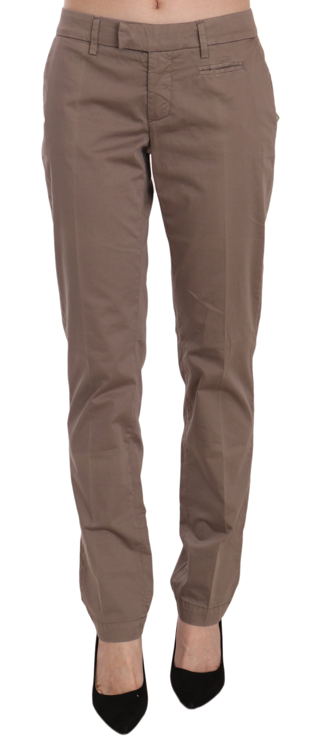 Pantalon Dondup bas droit marron