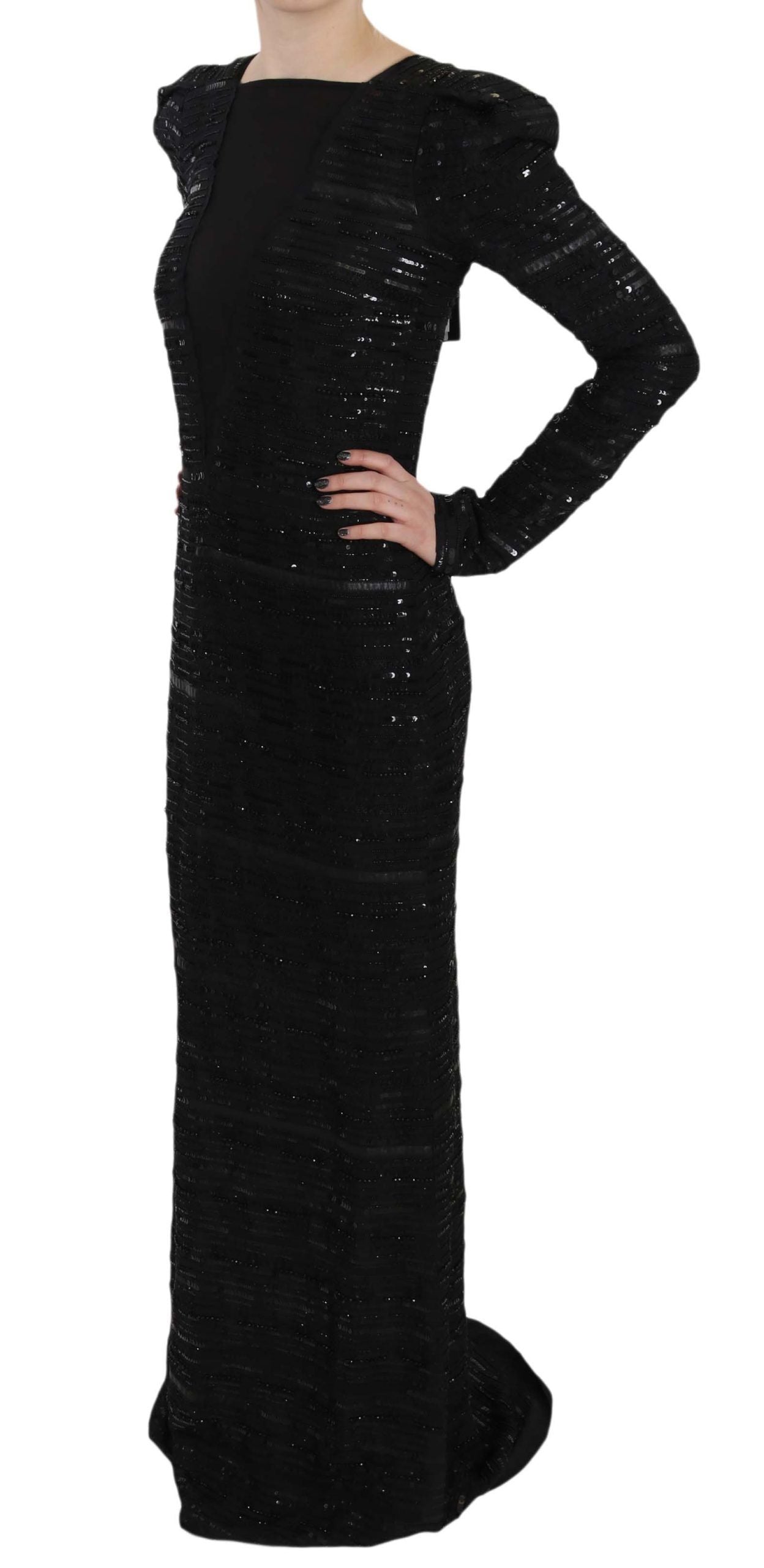 Robe longue John Richmond noire