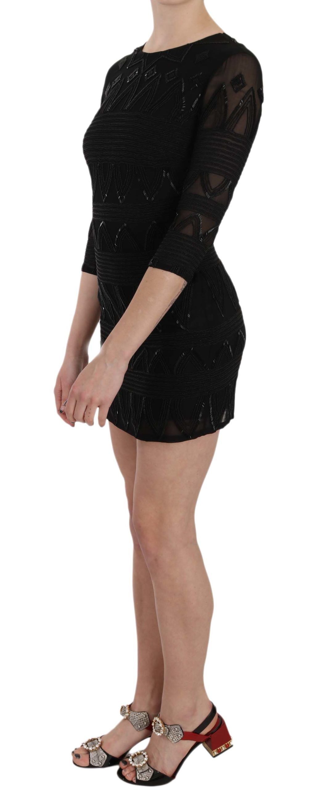 Robe John Richmond mini noire