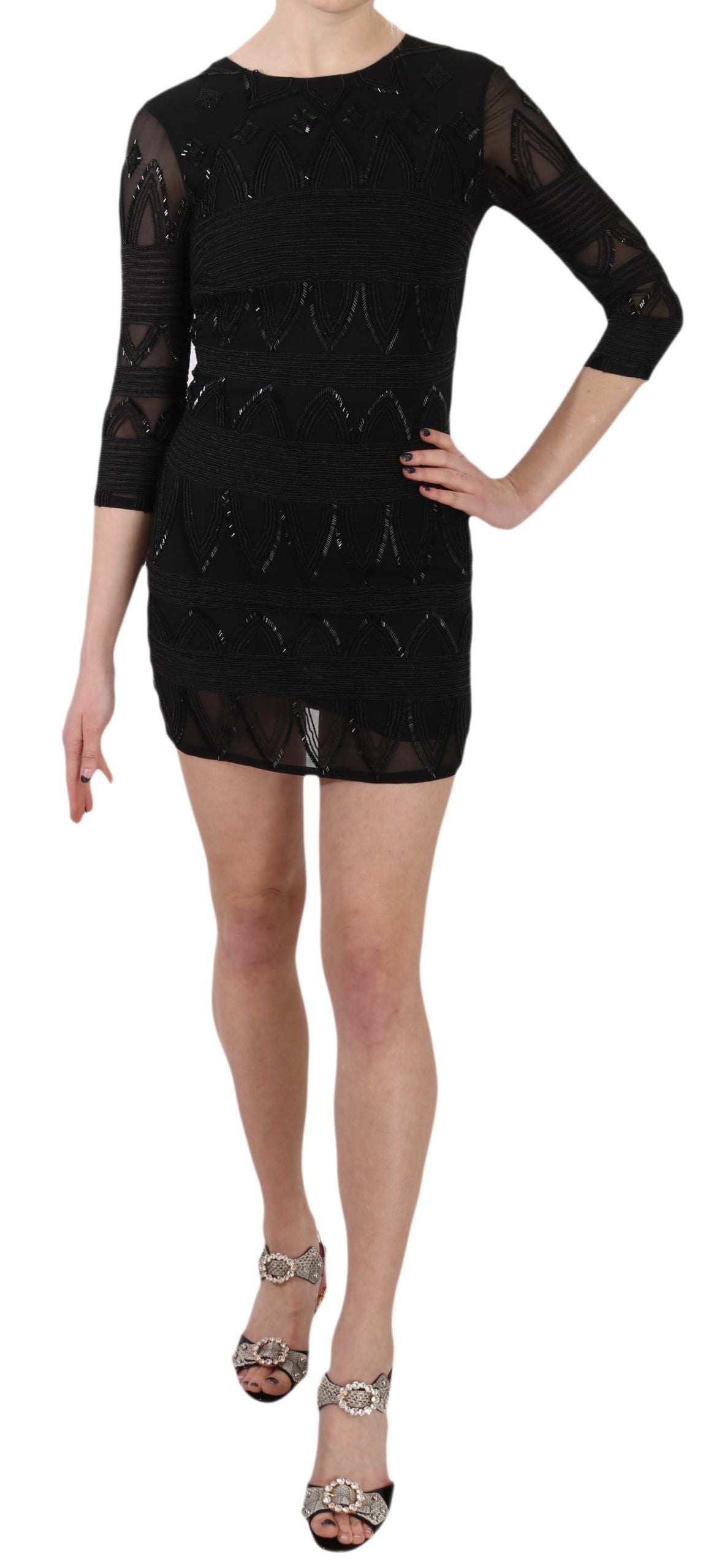 Robe John Richmond mini noire