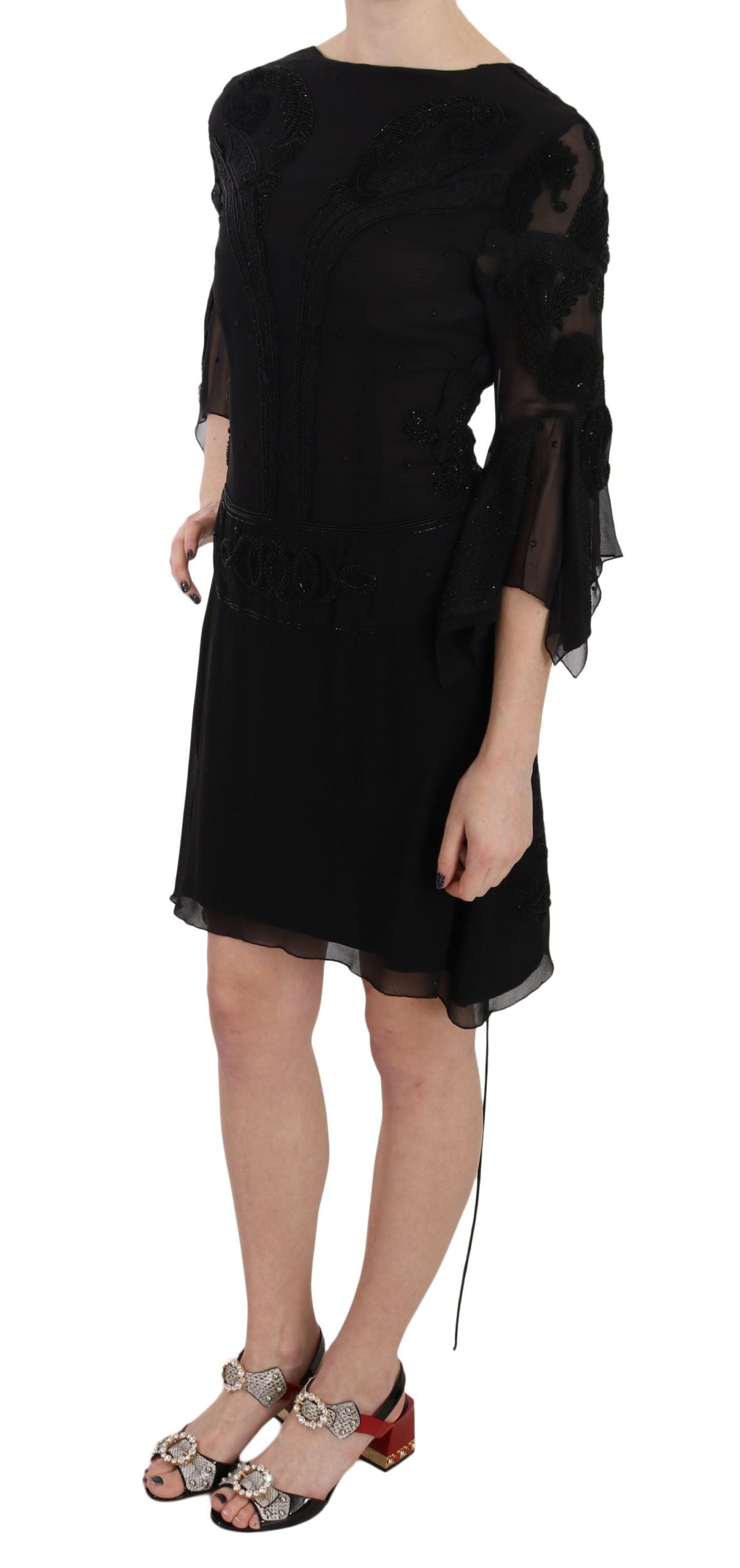 Robe John Richmond mini noire
