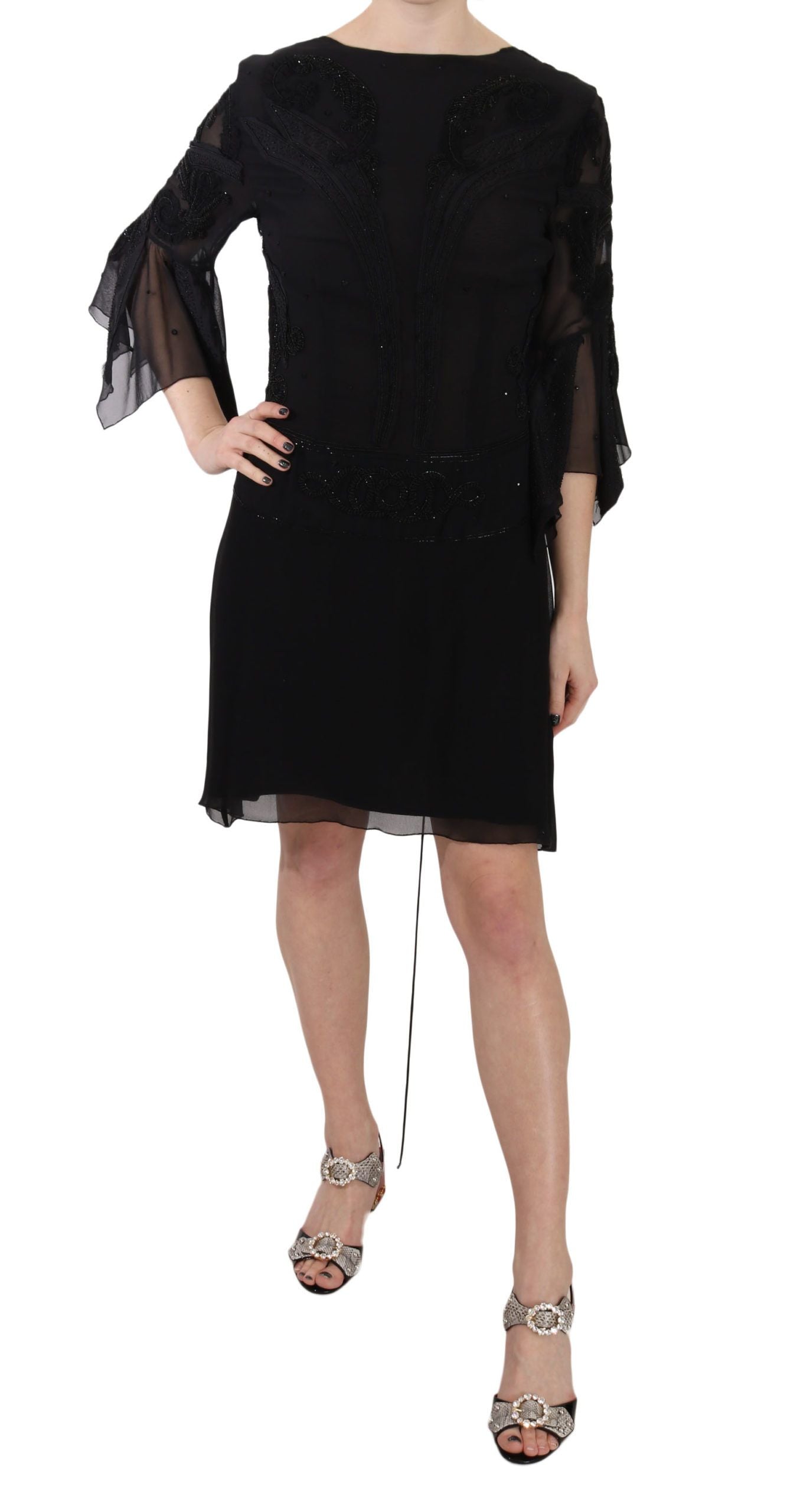 Robe John Richmond mini noire