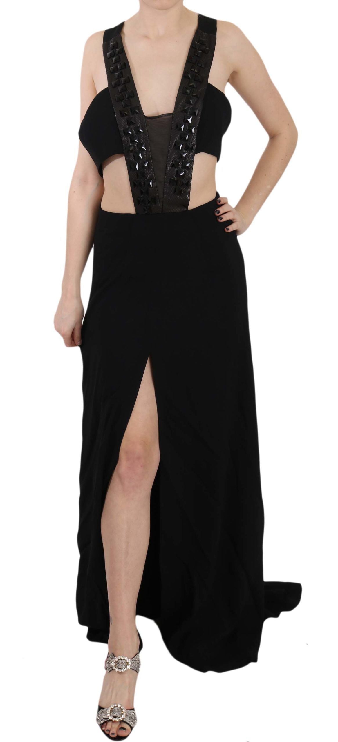 Robe John Richmond Flare noire