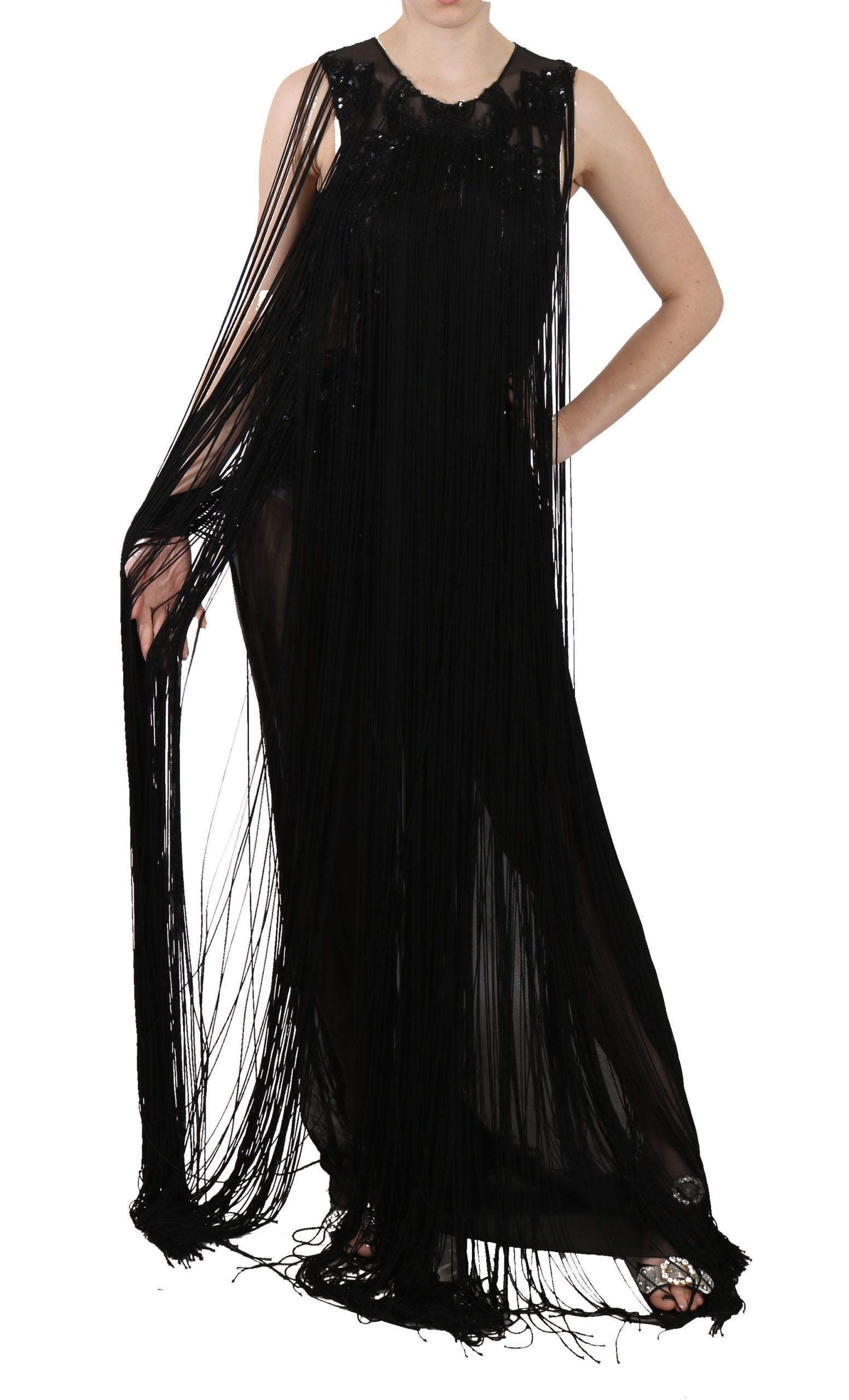 Robe John Richmond maxi noire
