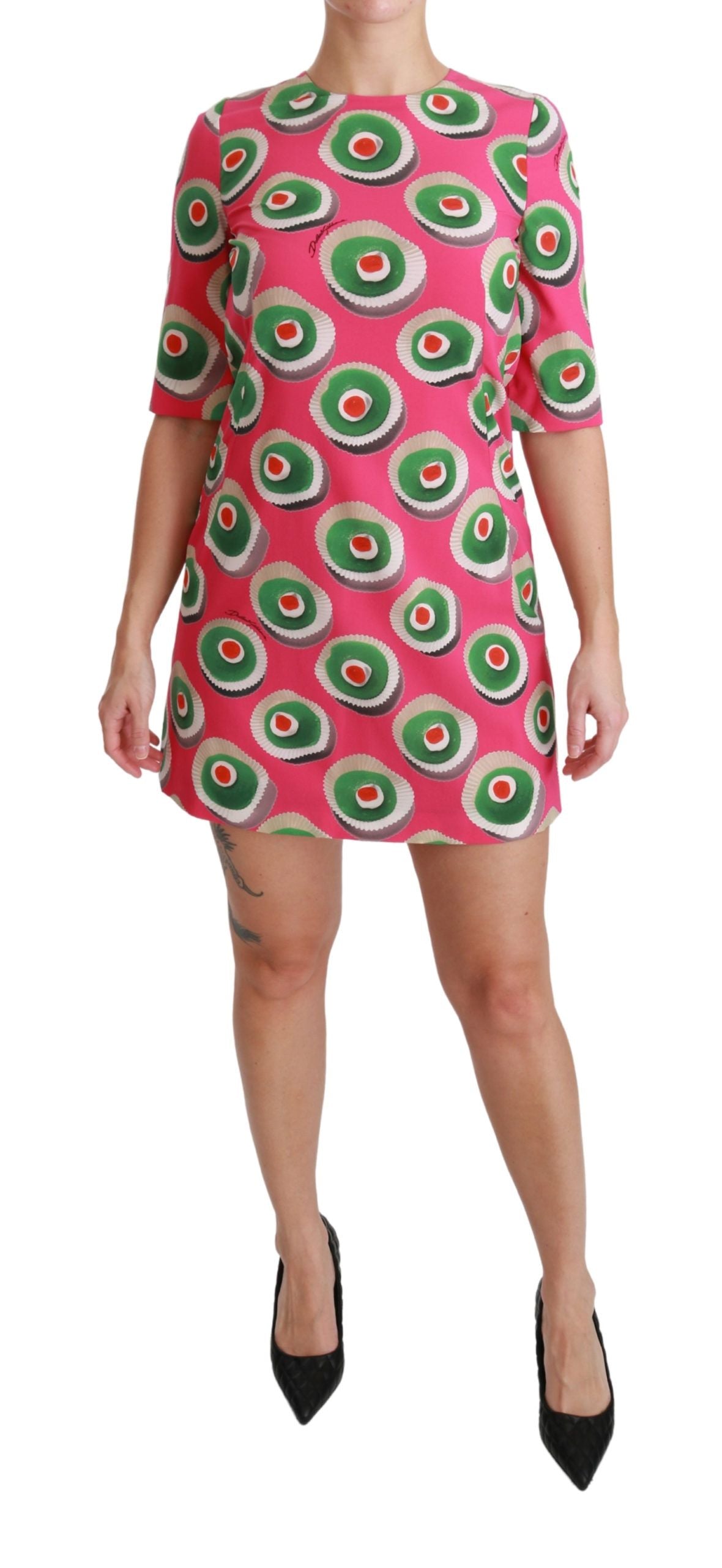 Robe Dolce & Gabbana Shift rose