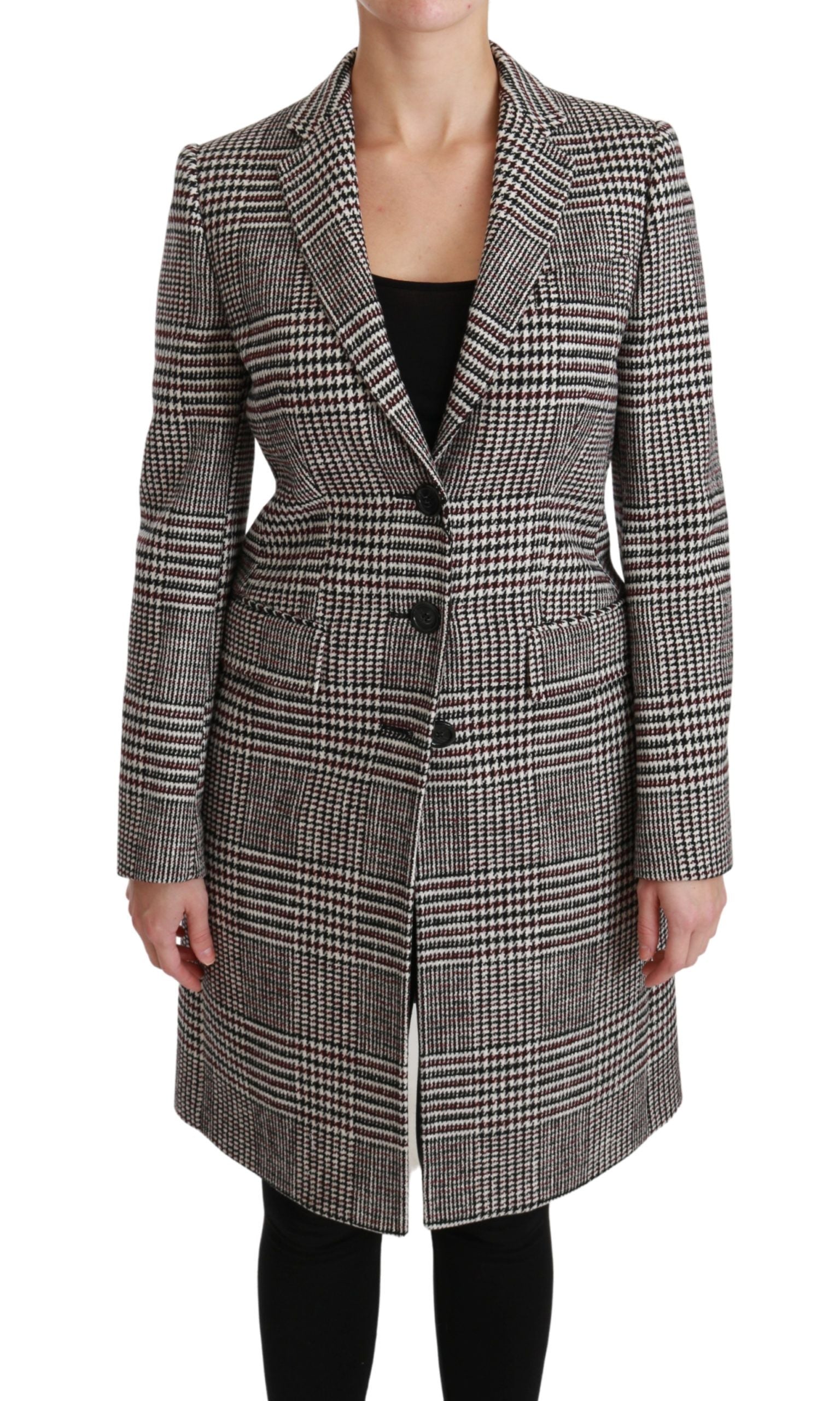 Manteau Dolce & Gabbana Knee long multicolore