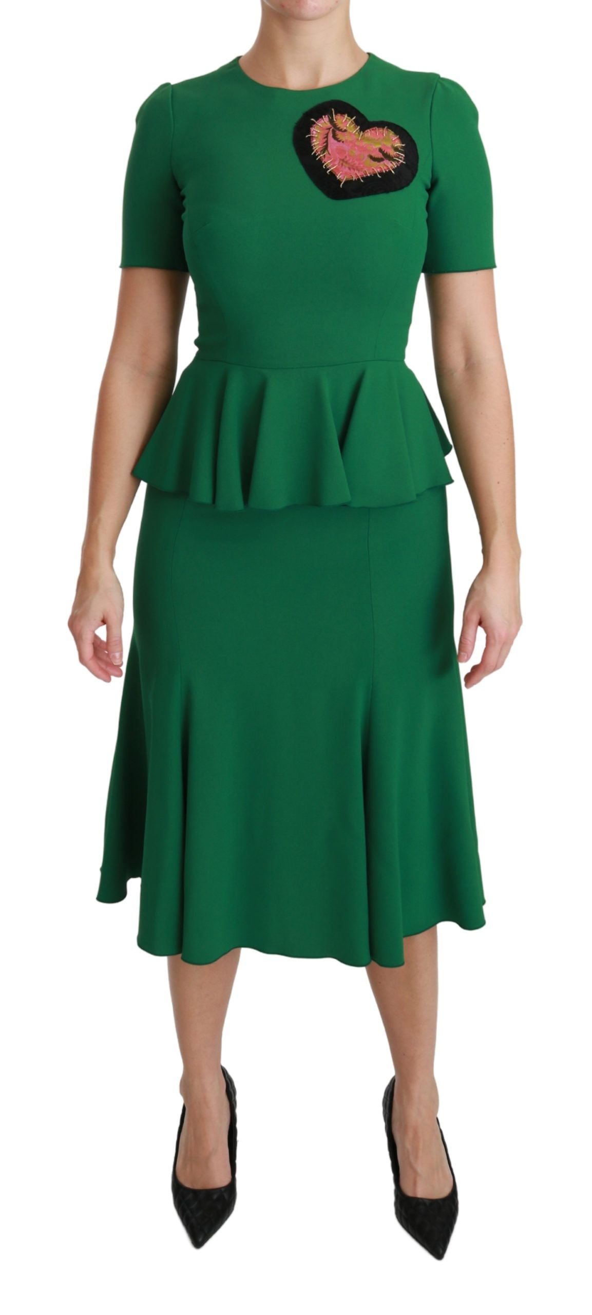 Robe Dolce & Gabbana Mermaid verte