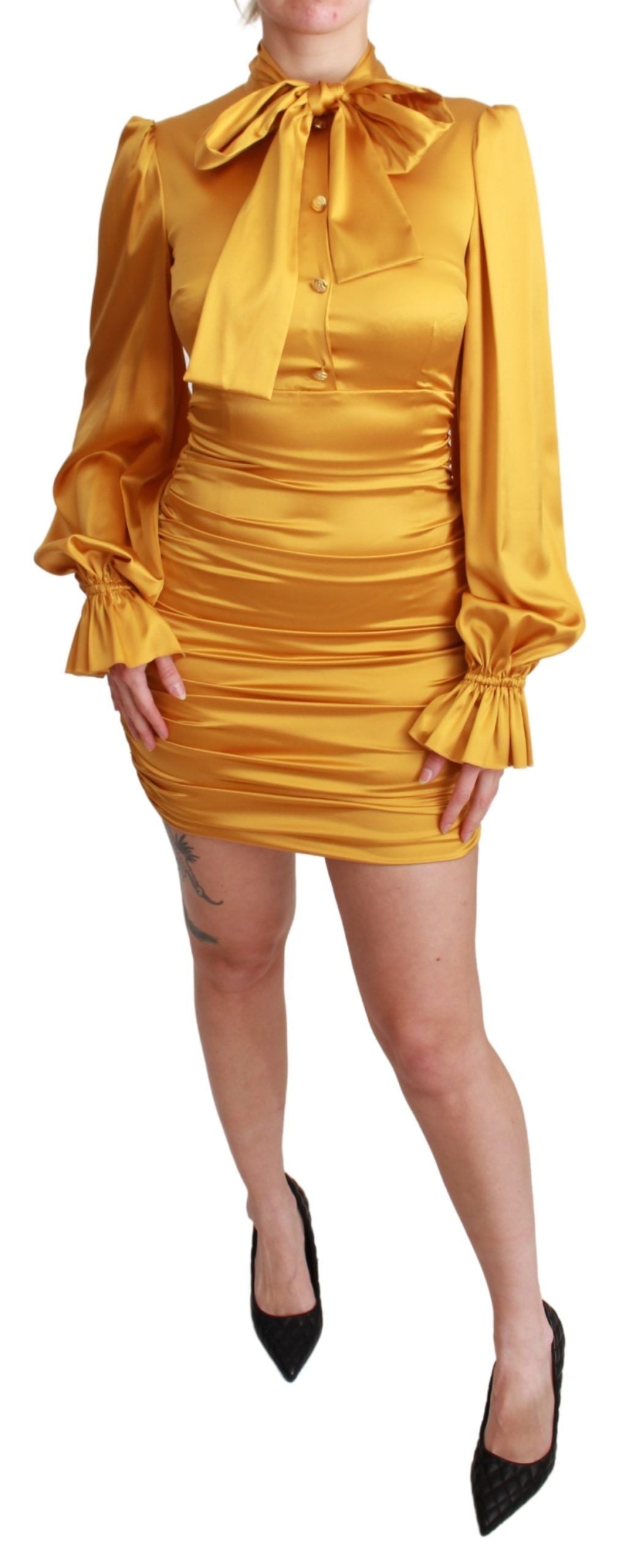Robe Dolce & Gabbana mini jaune