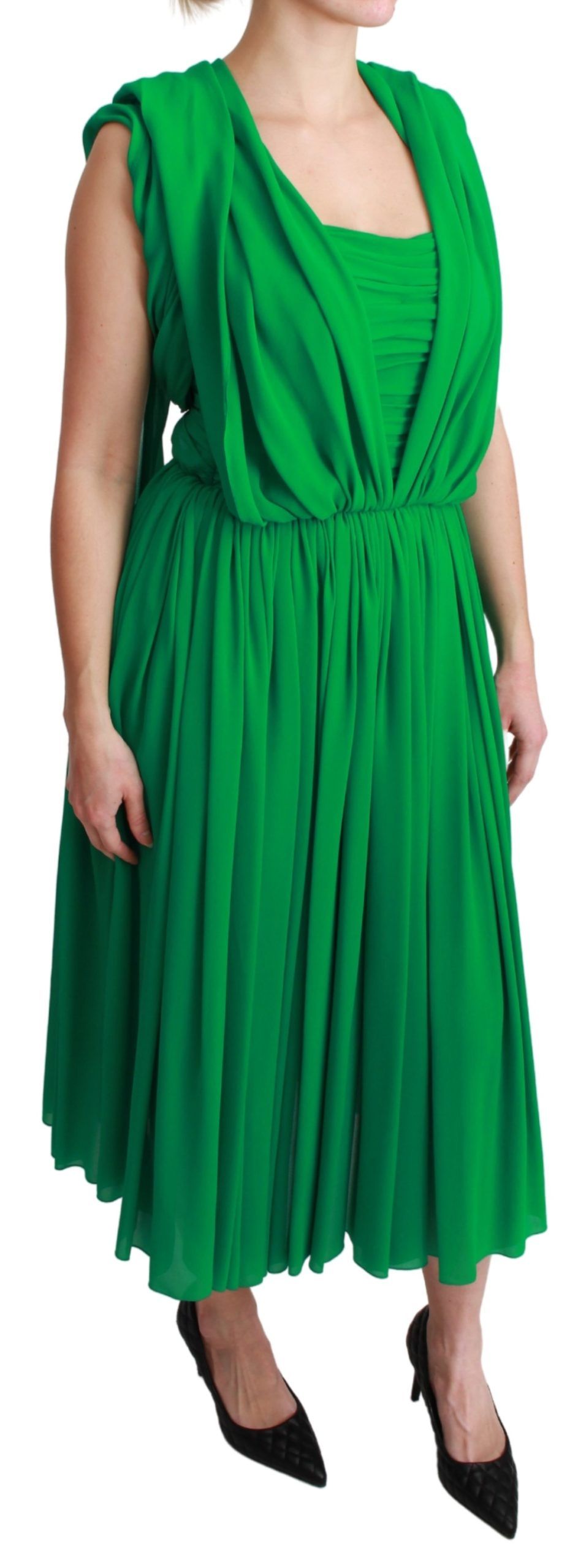 Robe Dolce & Gabbana maxi verte