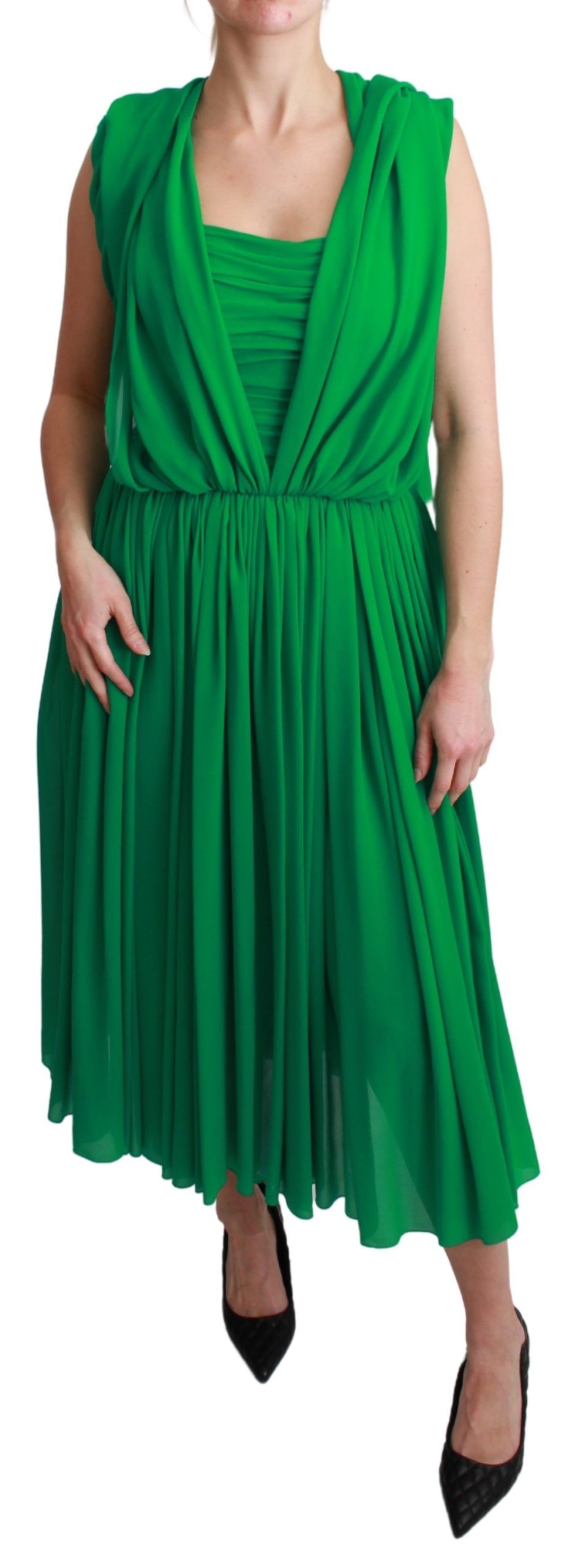 Robe Dolce & Gabbana maxi verte