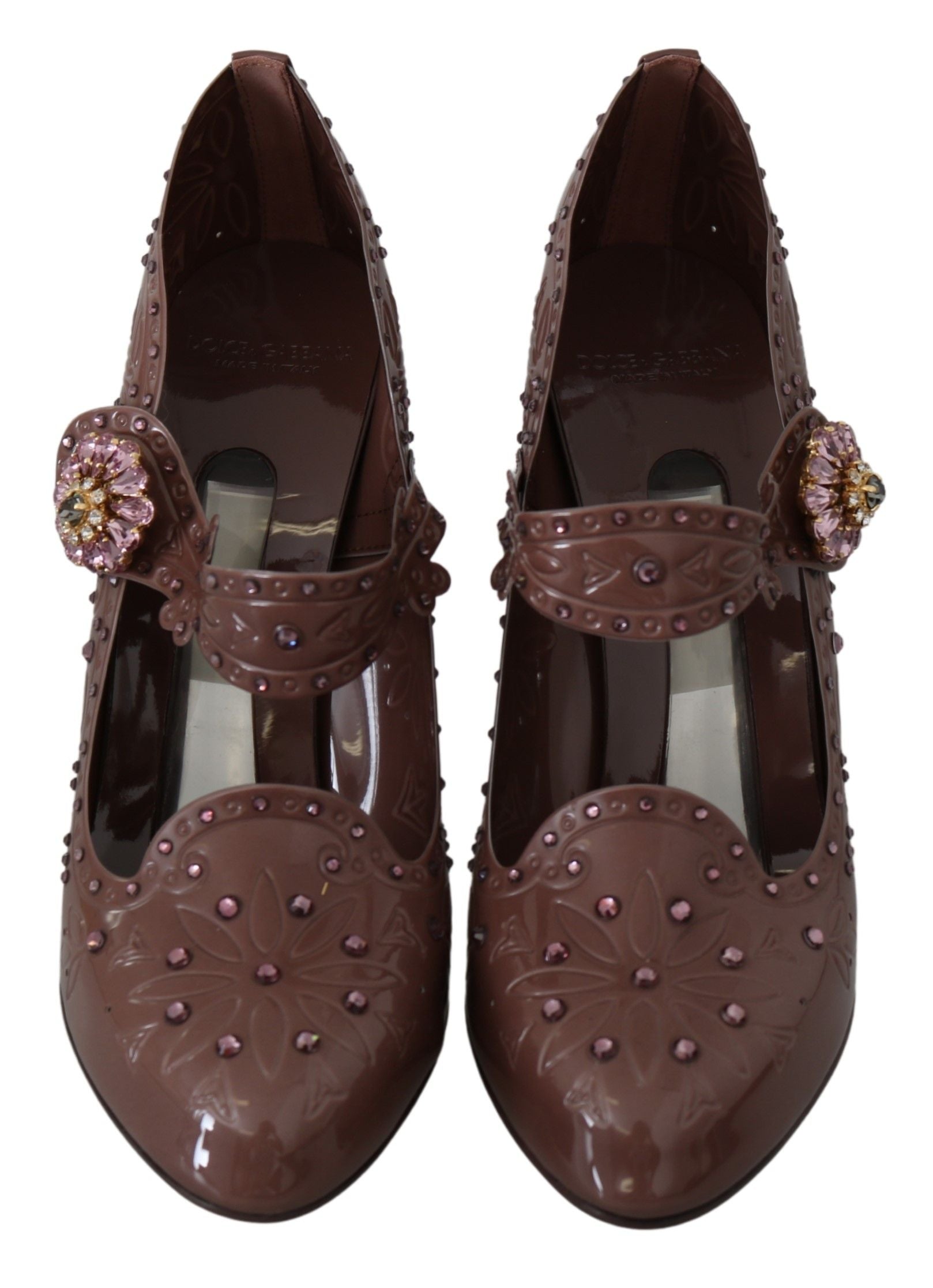 Escarpins Dolce & Gabbana Cinderella brunes