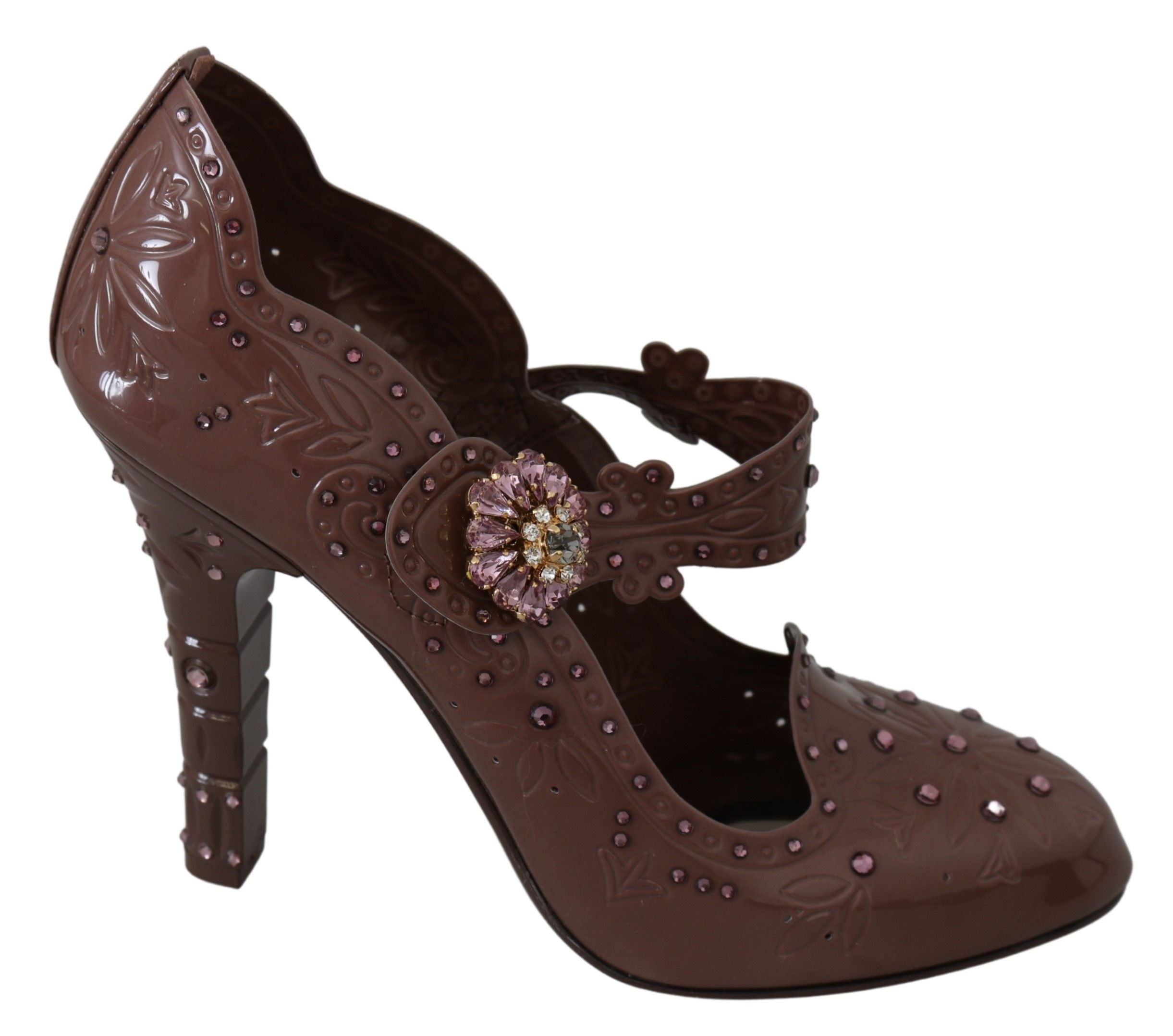 Escarpins Dolce & Gabbana Cinderella brunes