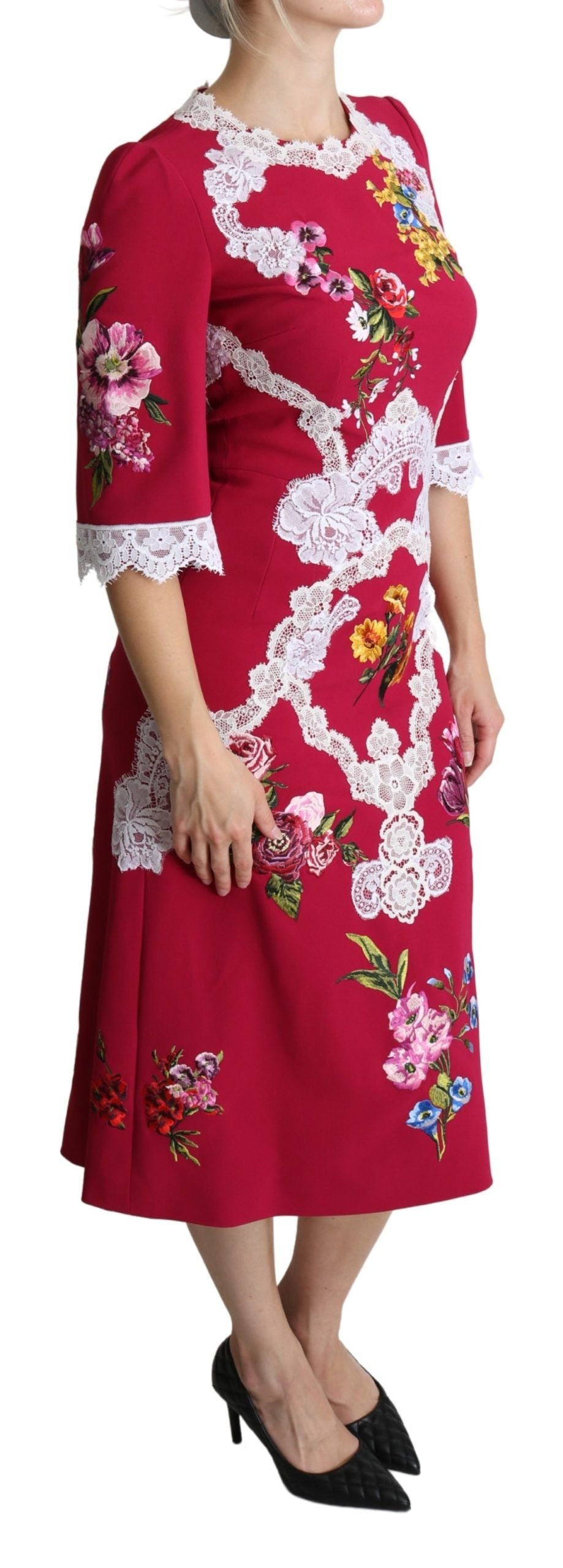 Robe Dolce & Gabbana Sheath rouge