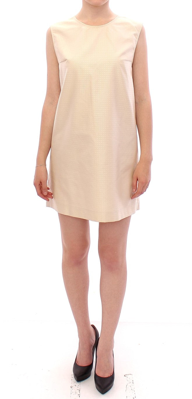 Robe sans manches Andrea Incontri beige