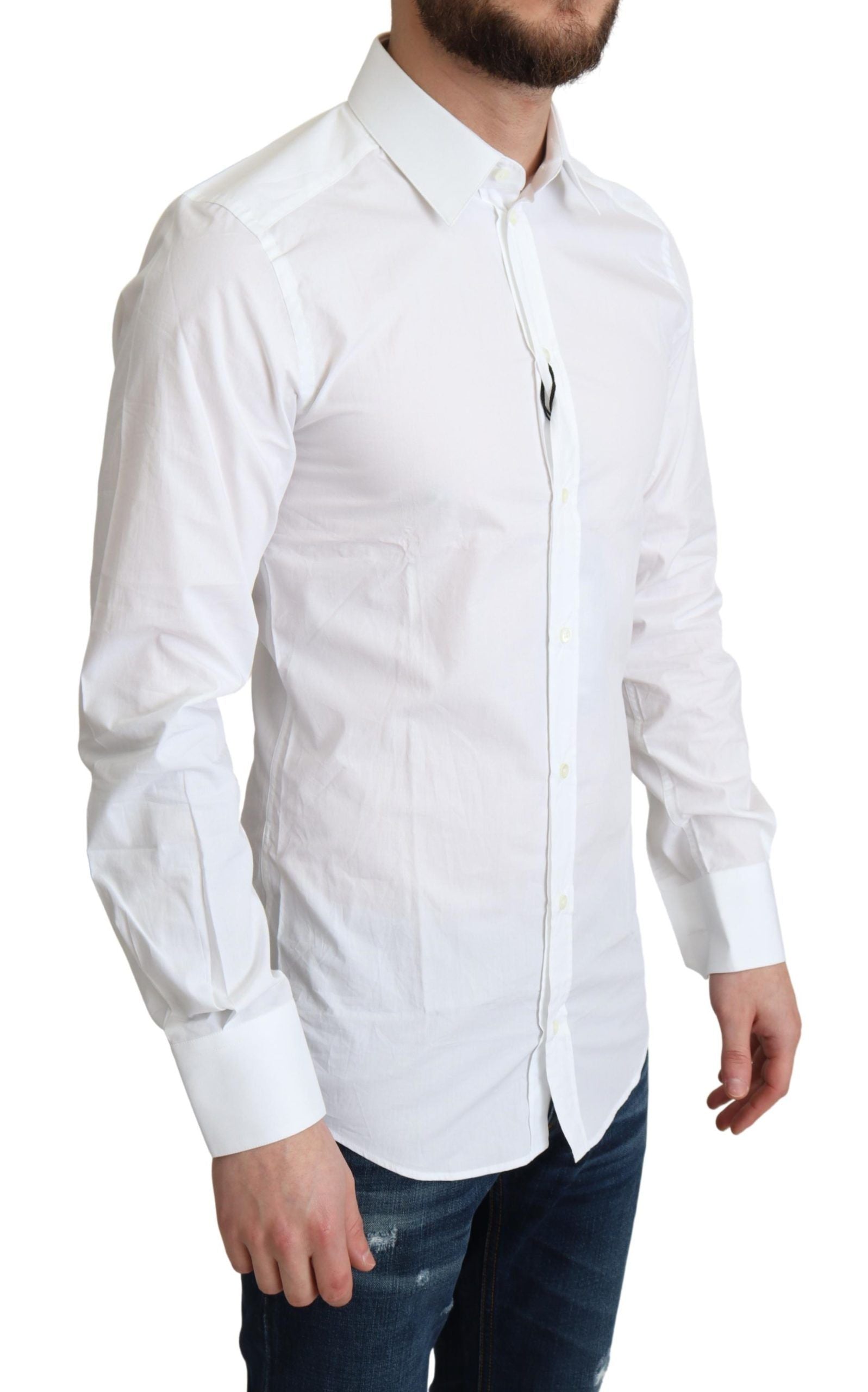 Chemise Dolce & Gabbana GOLD blanche
