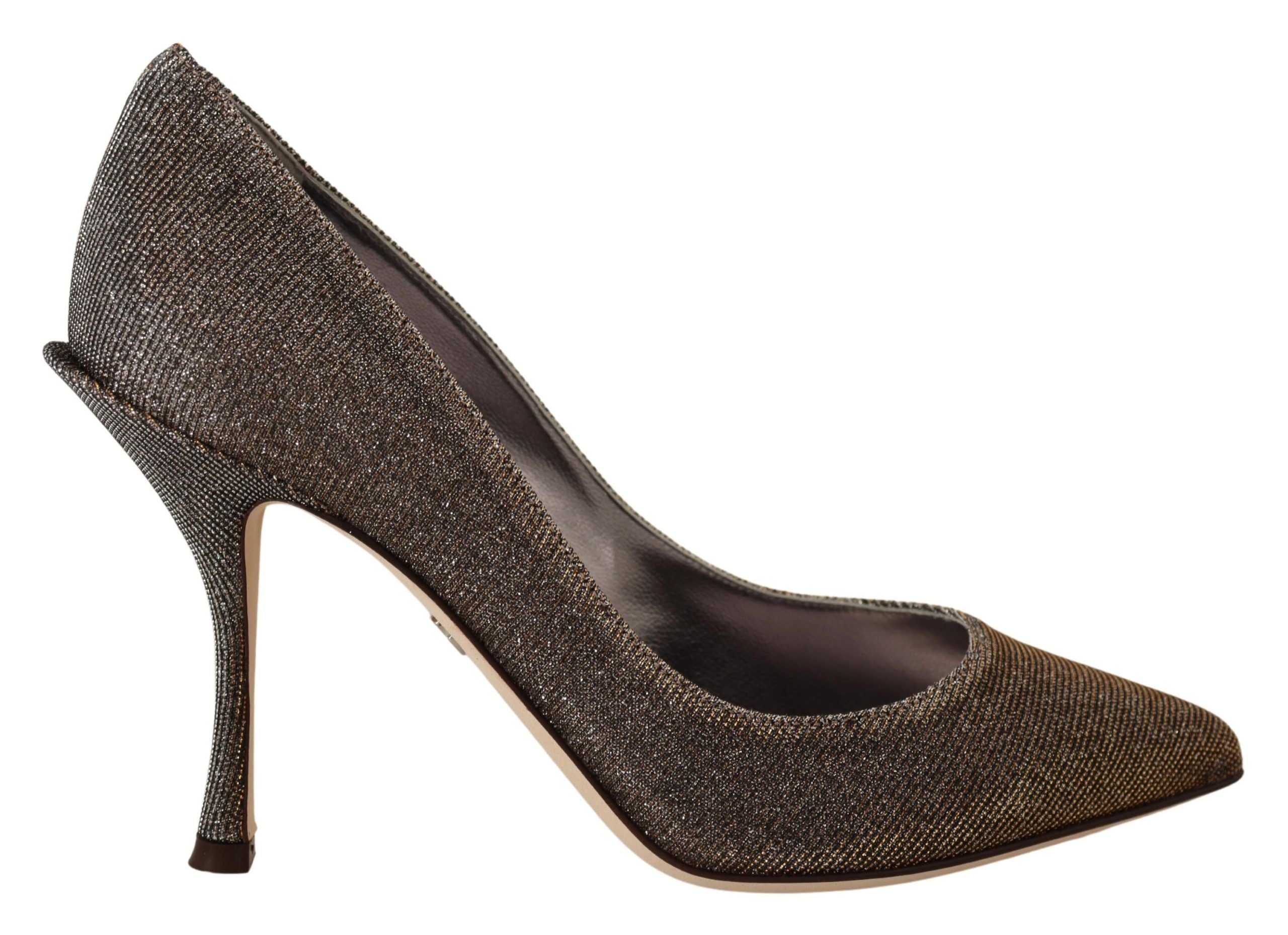 Escarpins Dolce & Gabbana or et argent