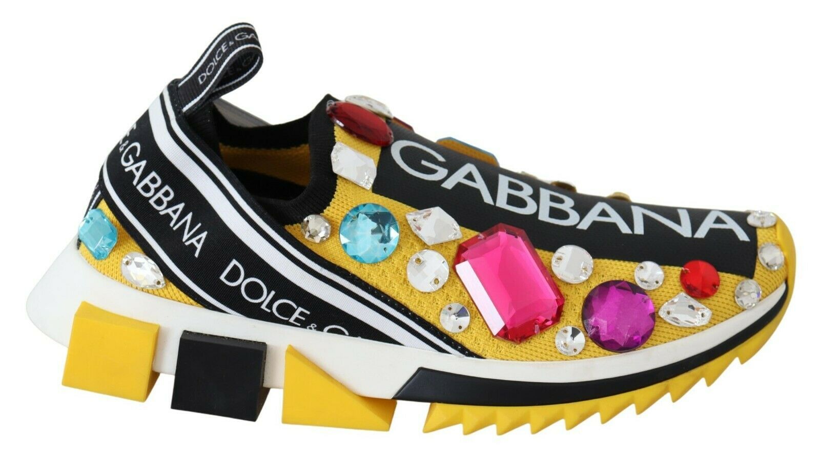 Baskets Dolce & Gabbana Sorrento jaunes