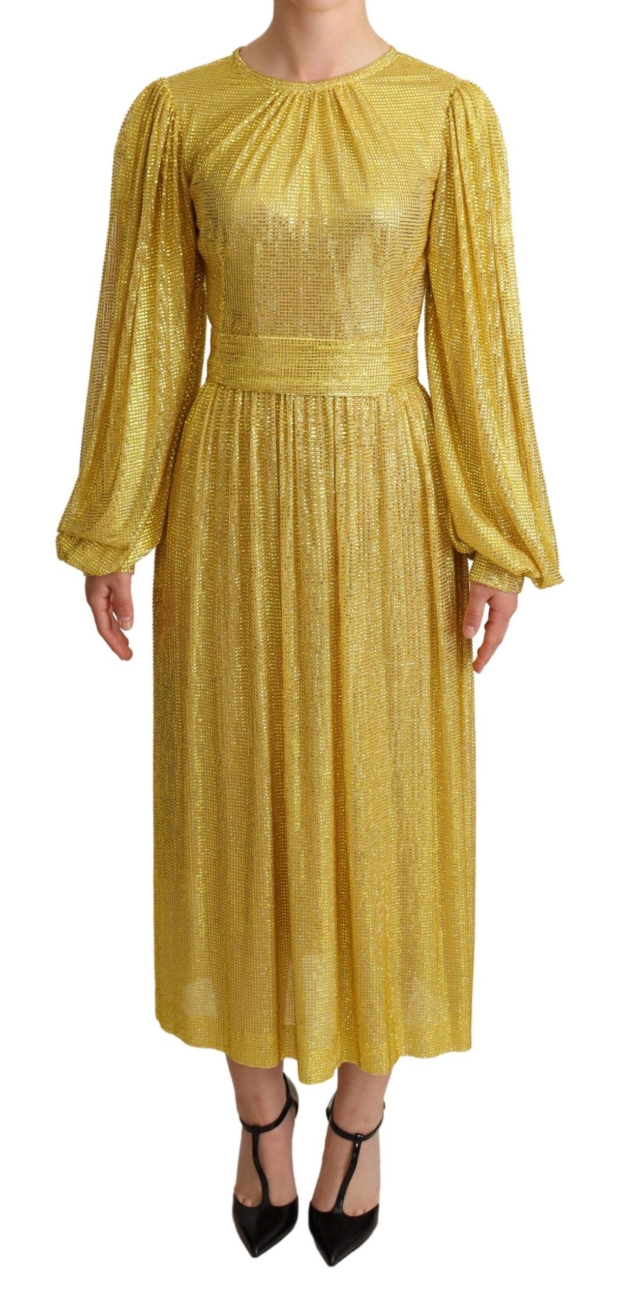 Robe maxi Dolce & Gabbana jaune
