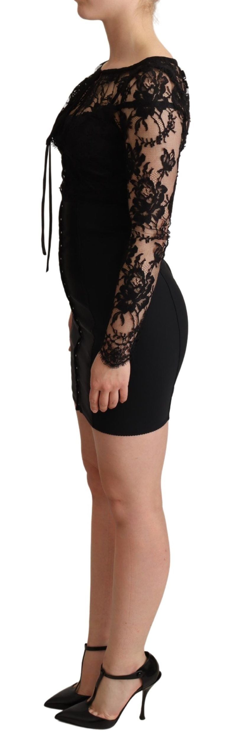 Robe mini Dolce & Gabbana noire