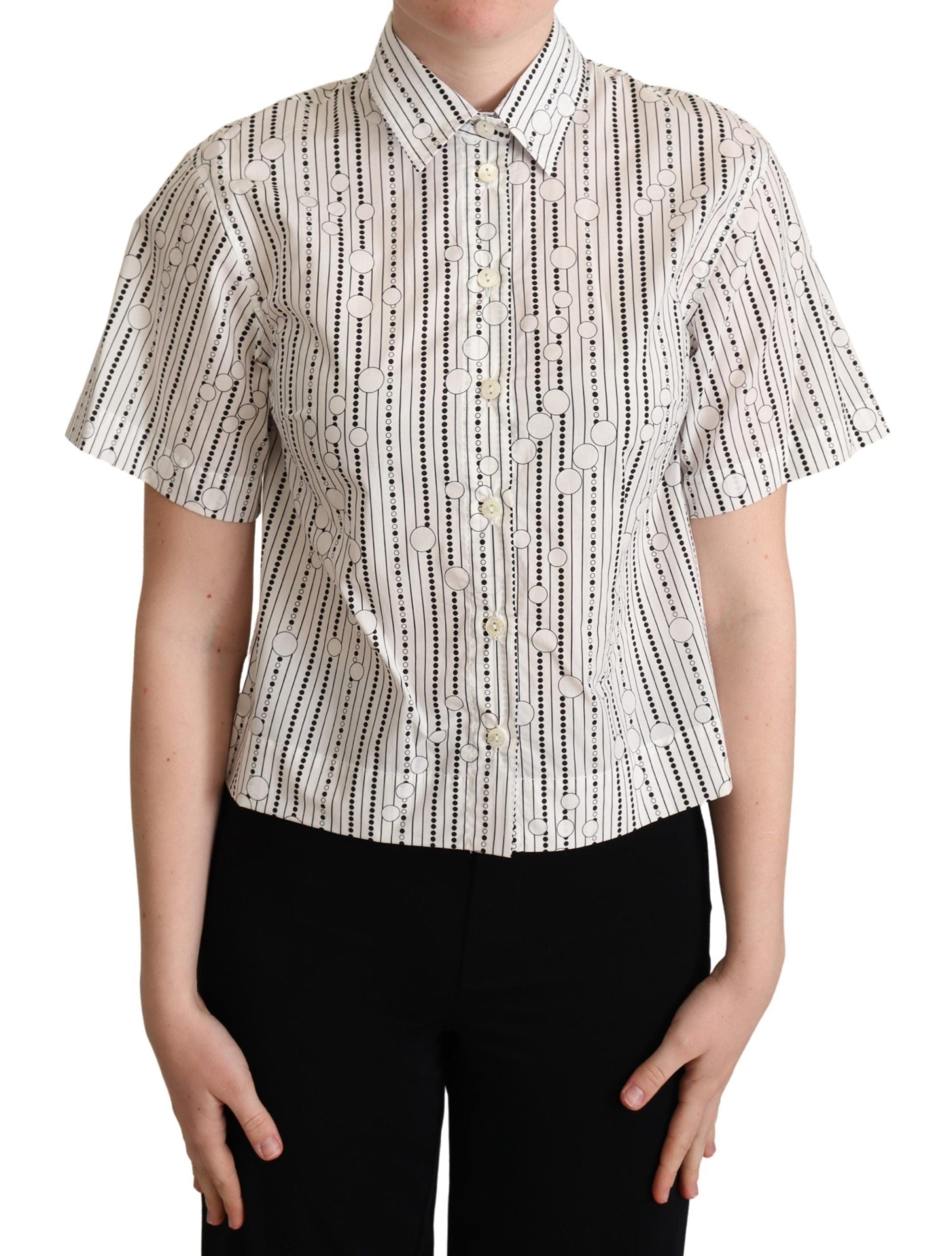 Chemise Dolce & Gabbana à col noir