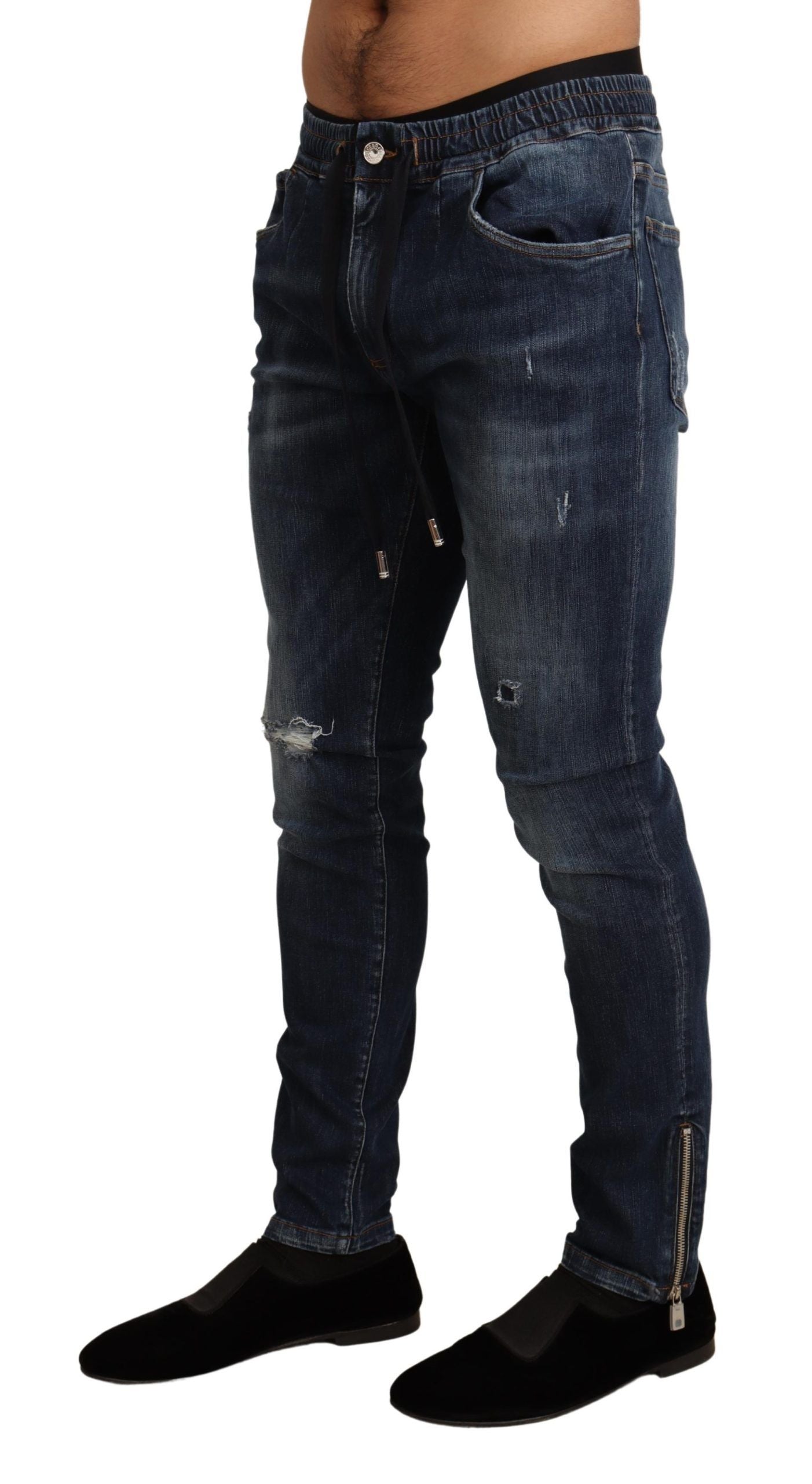 Jeans Dolce & Gabbana Skinny bleu foncé