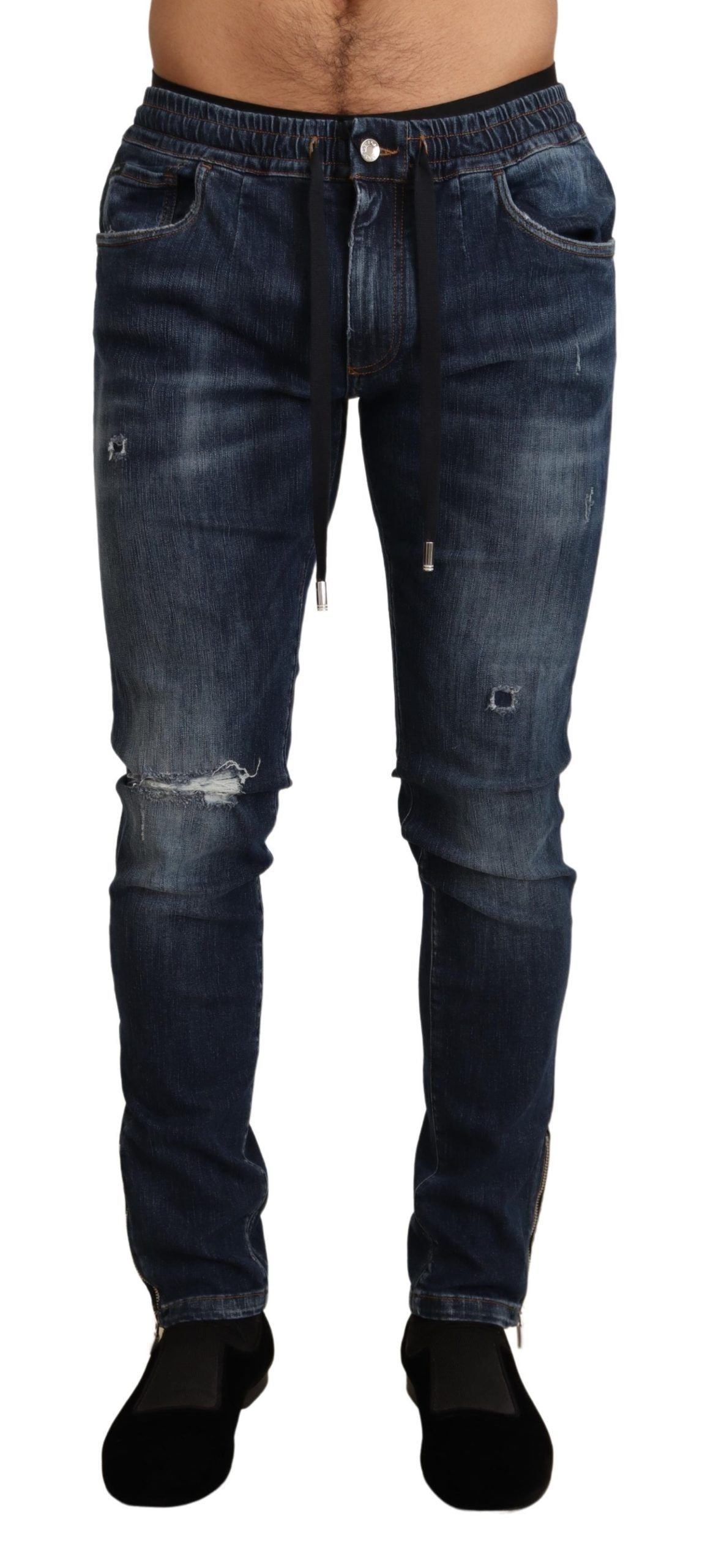 Jeans Dolce & Gabbana Skinny bleu foncé