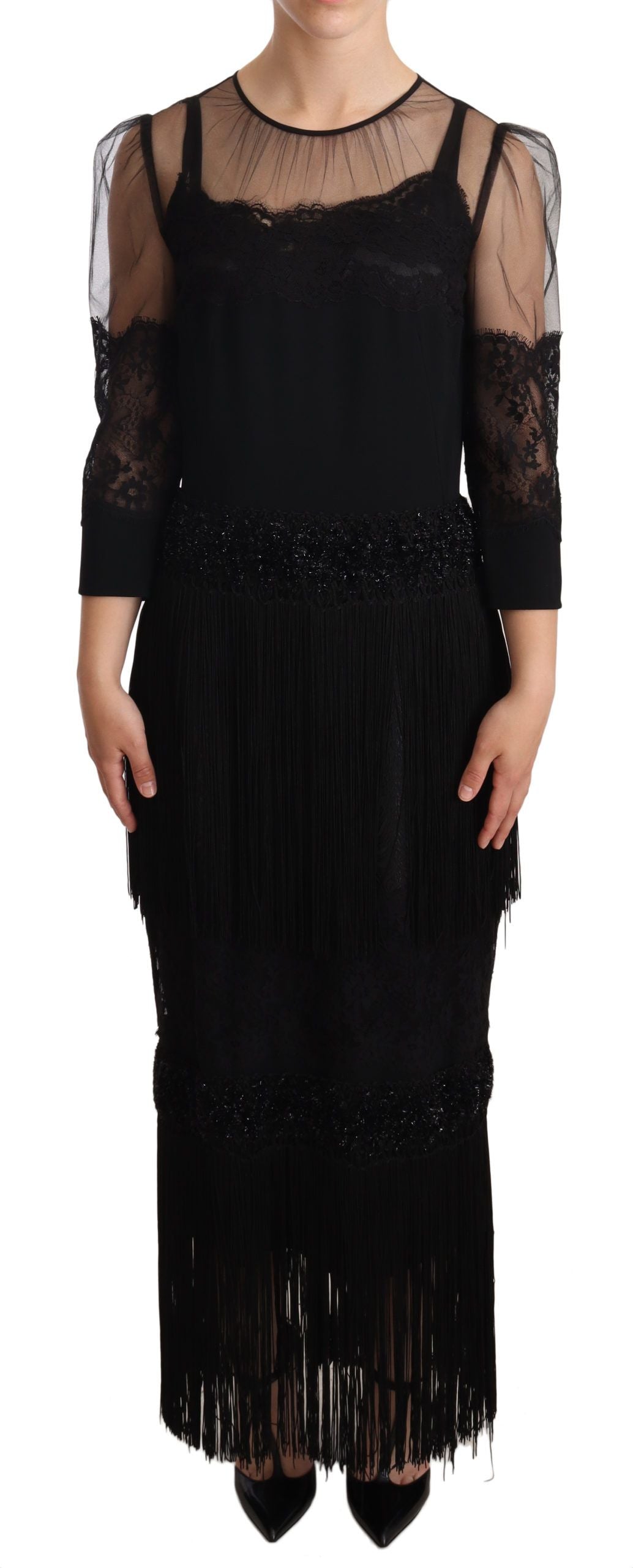 Robe DOLCE & GABBANA Maxi noire