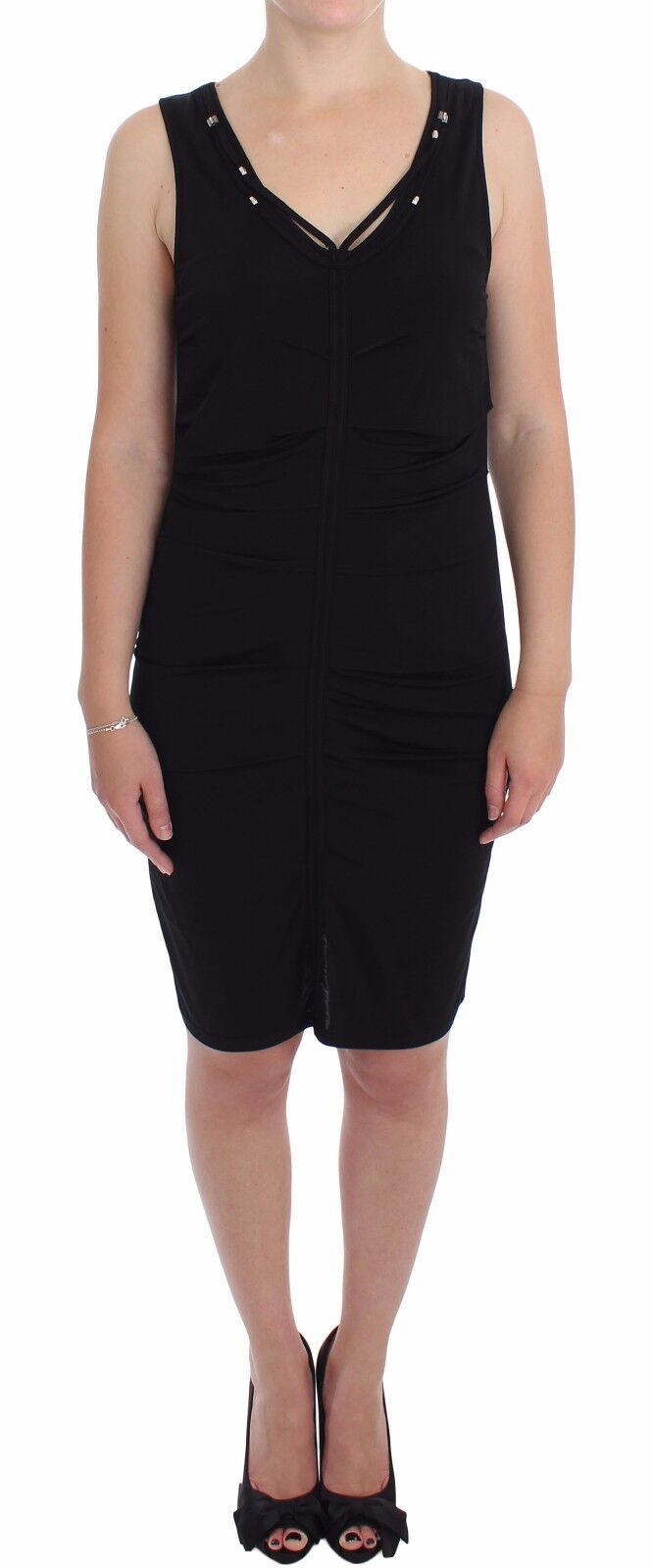 Robe Roccobarocco Sheath noire