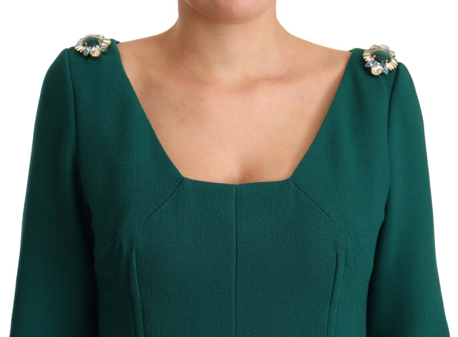 Robe midi Dolce & Gabbana verte