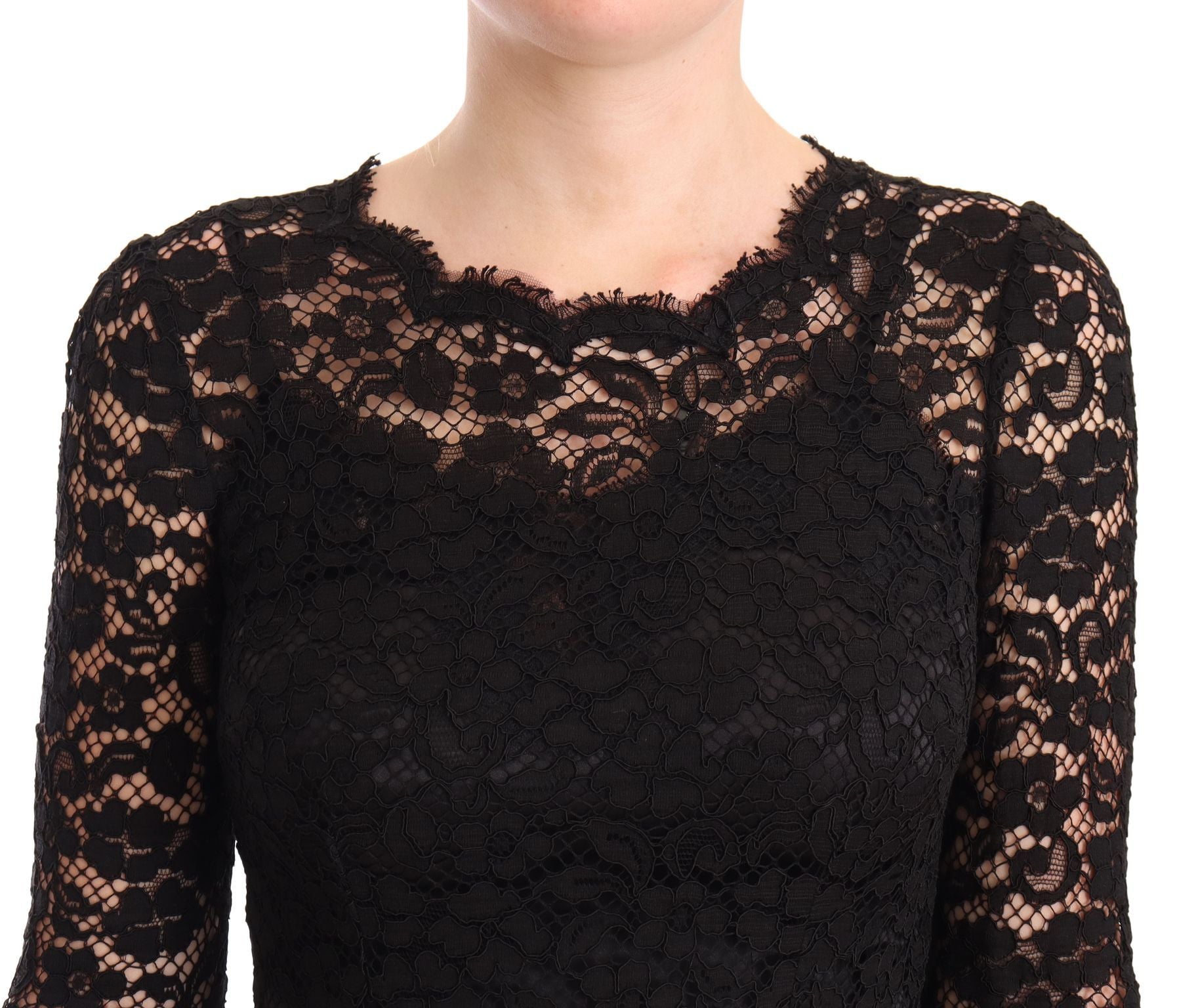 Robe Dolce & Gabbana Mermaid noire
