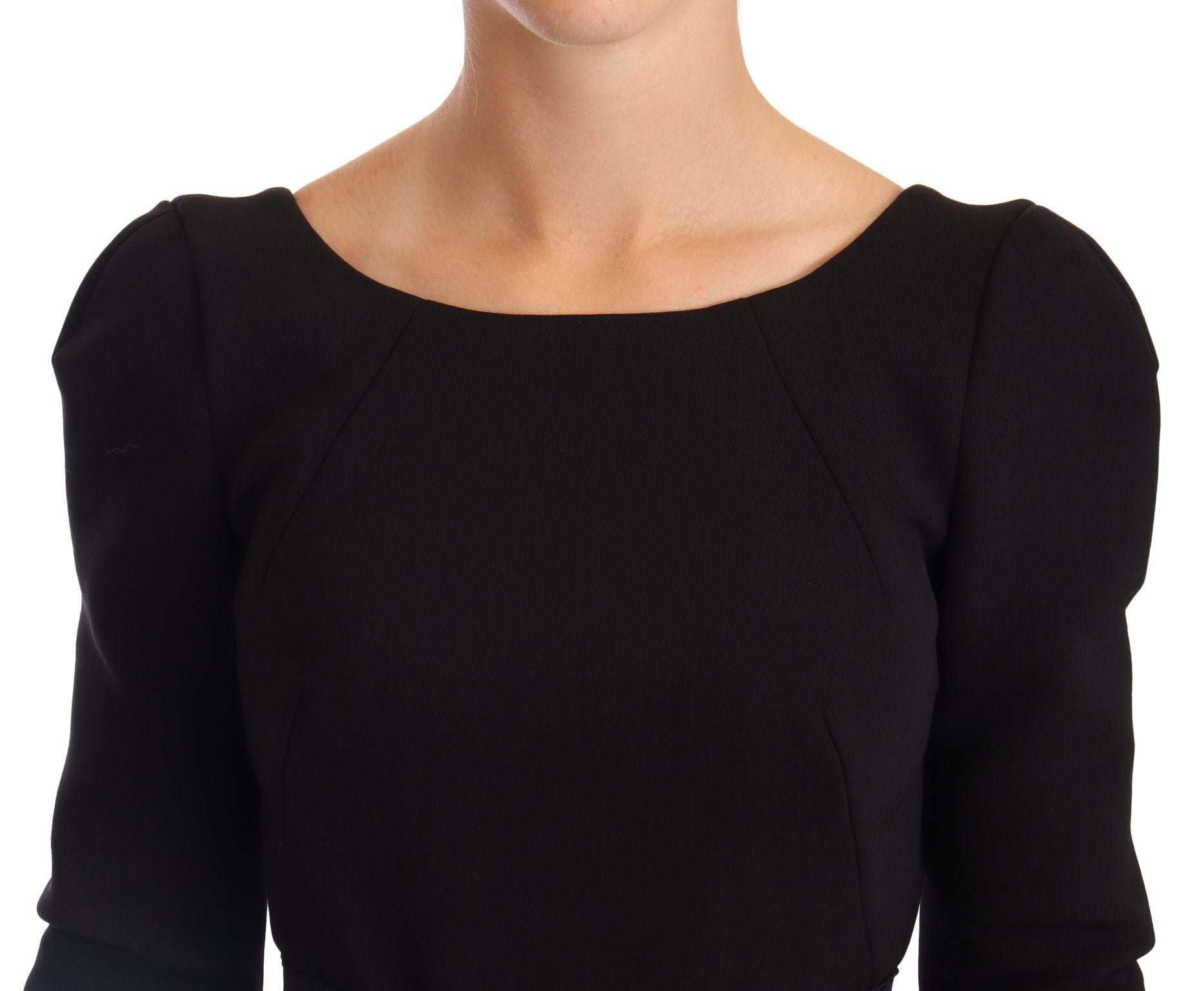 Robe Dolce & Gabbana mi-longue noire