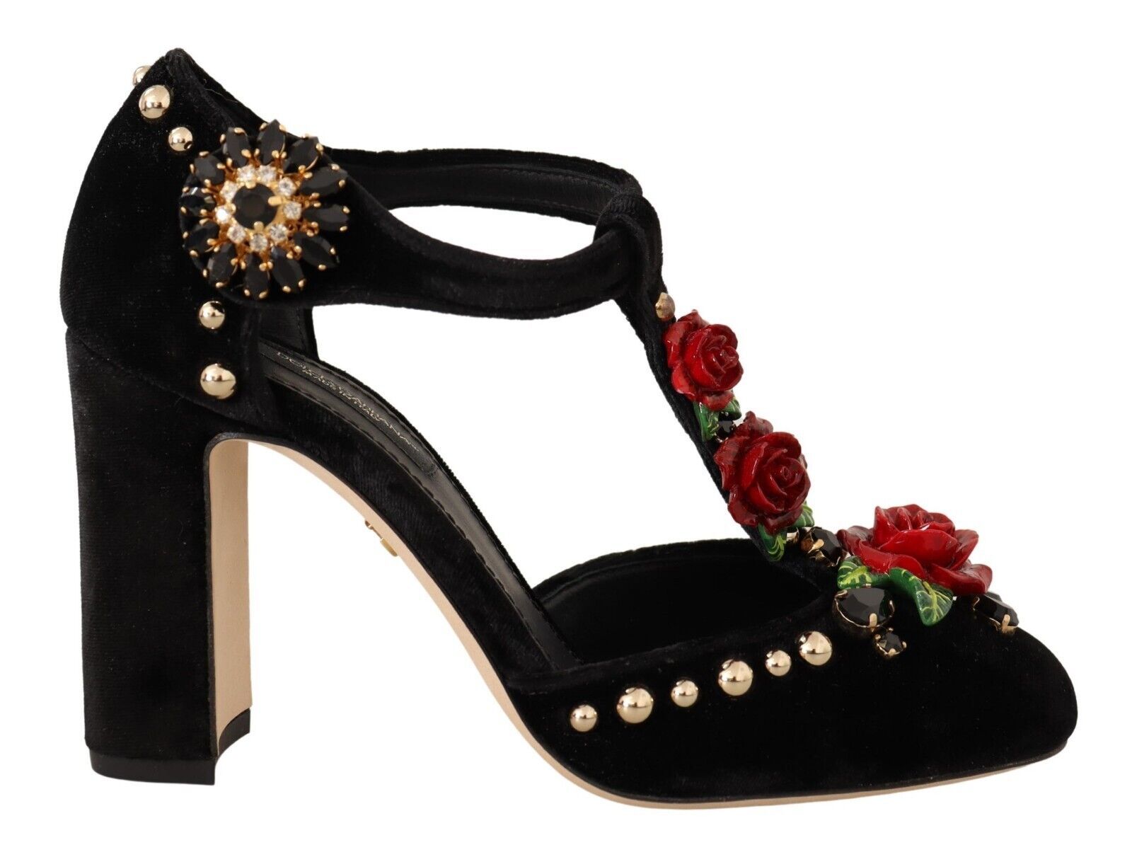 Escarpins Dolce & Gabbana T-strap noirs