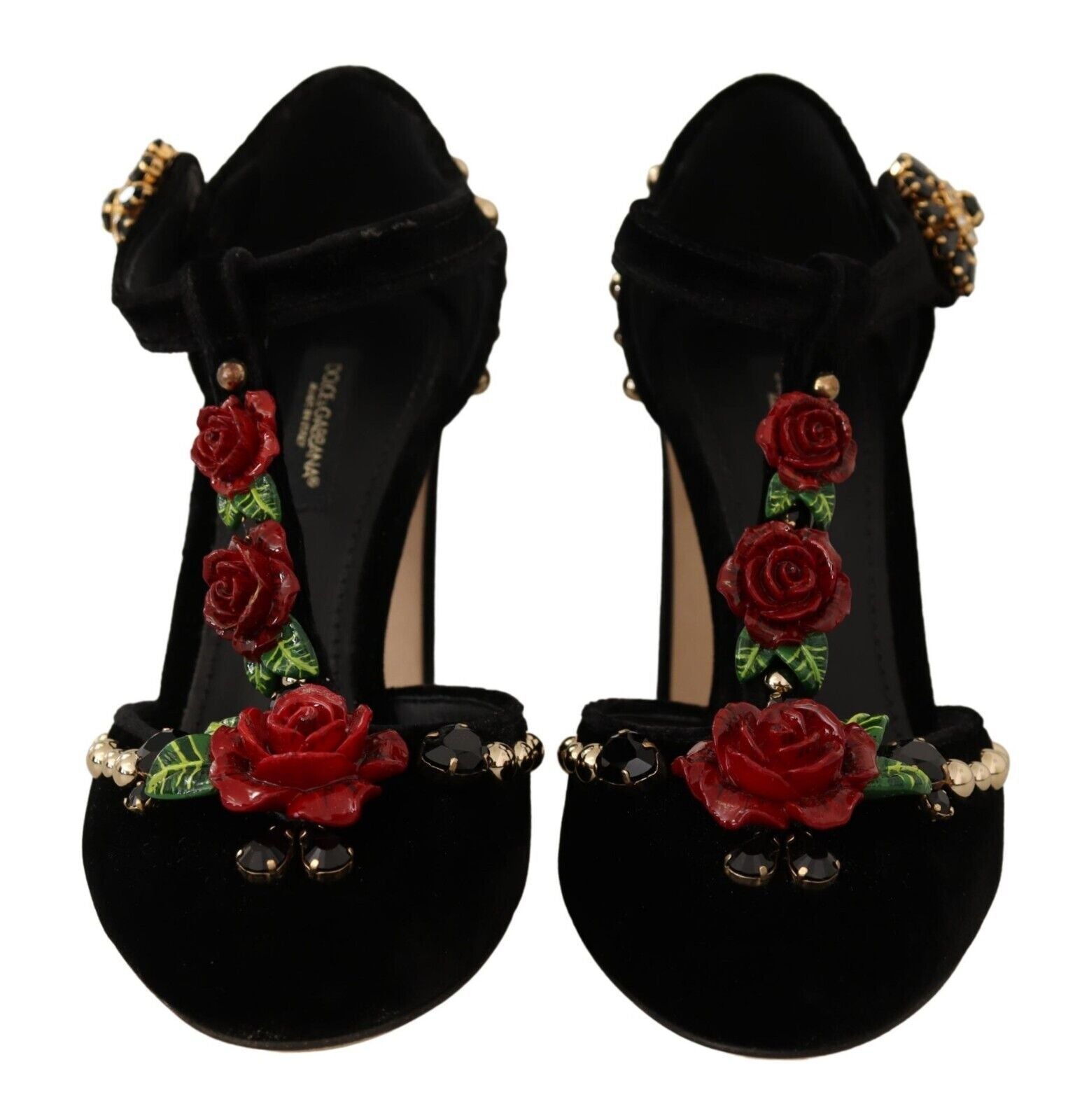 Escarpins Dolce & Gabbana T-strap noirs