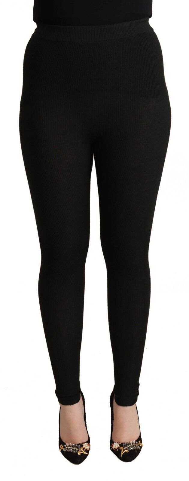 Tights Dolce & Gabbana haute taille noires