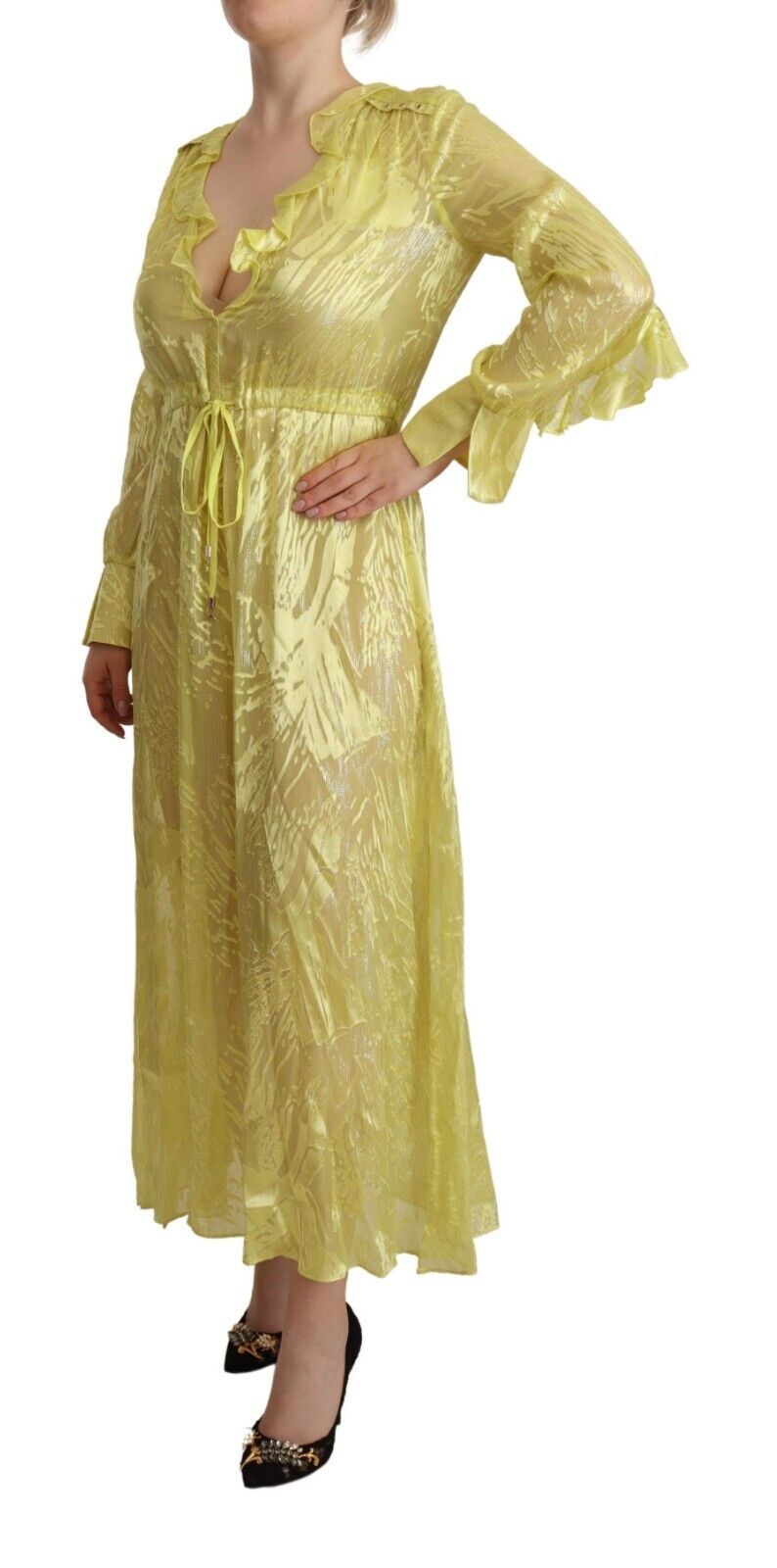 Robe maxi Patrizia Pepe jaune