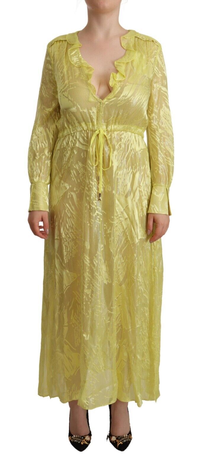 Robe maxi Patrizia Pepe jaune